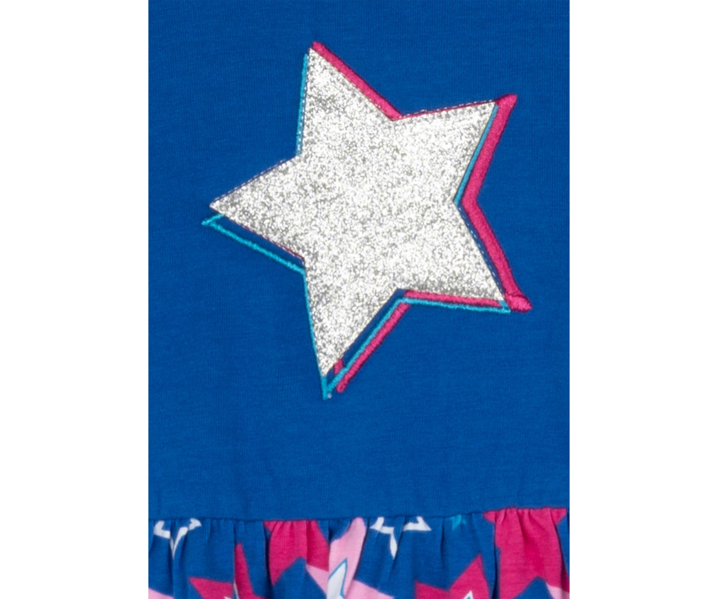 Girls 4-6x Star Printed Dress