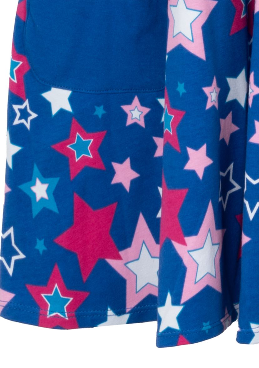 Girls 4-6x Star Printed Dress