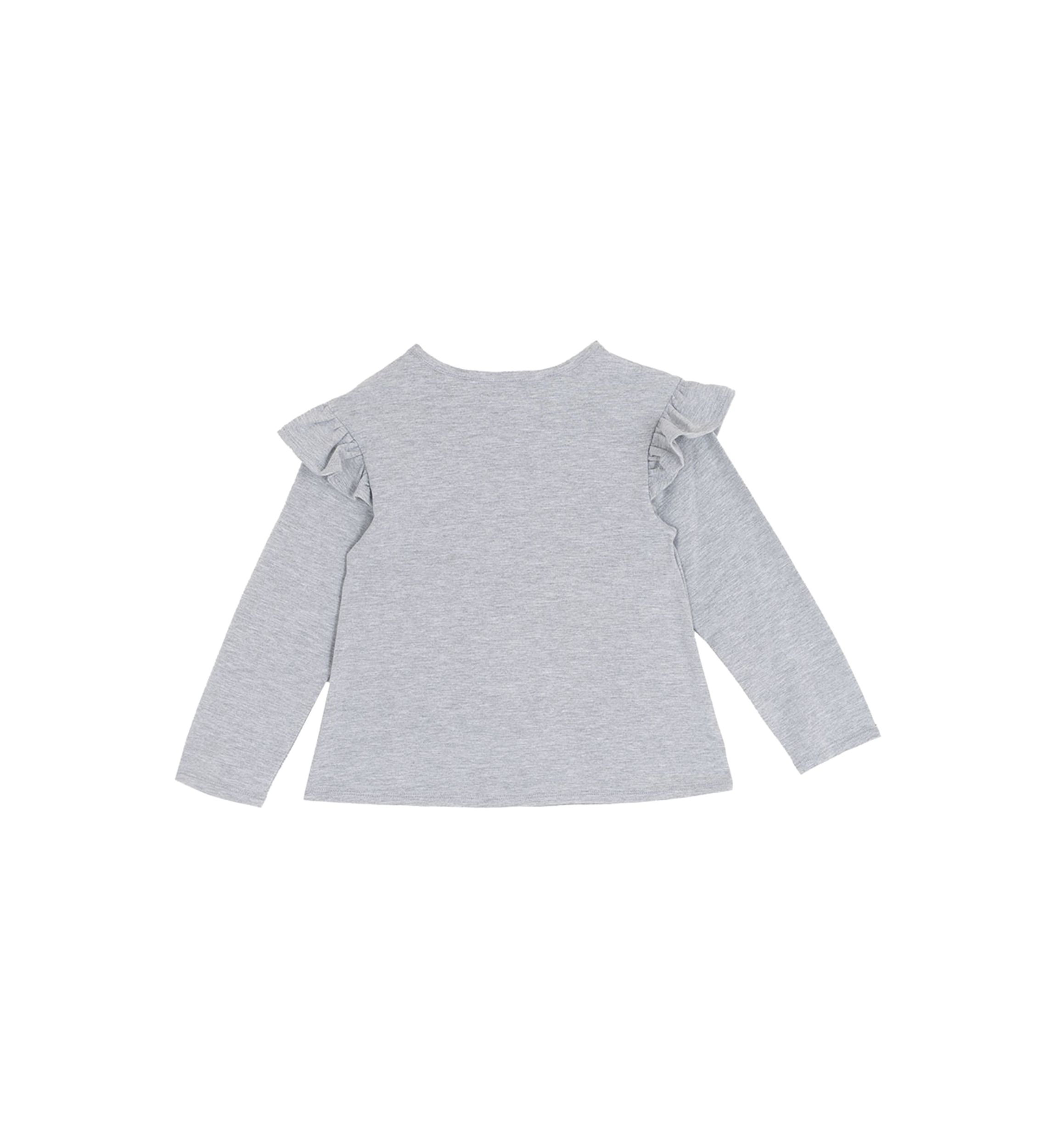 Girls 4-6x Long Sleeve Santa Graphic T-Shirt 