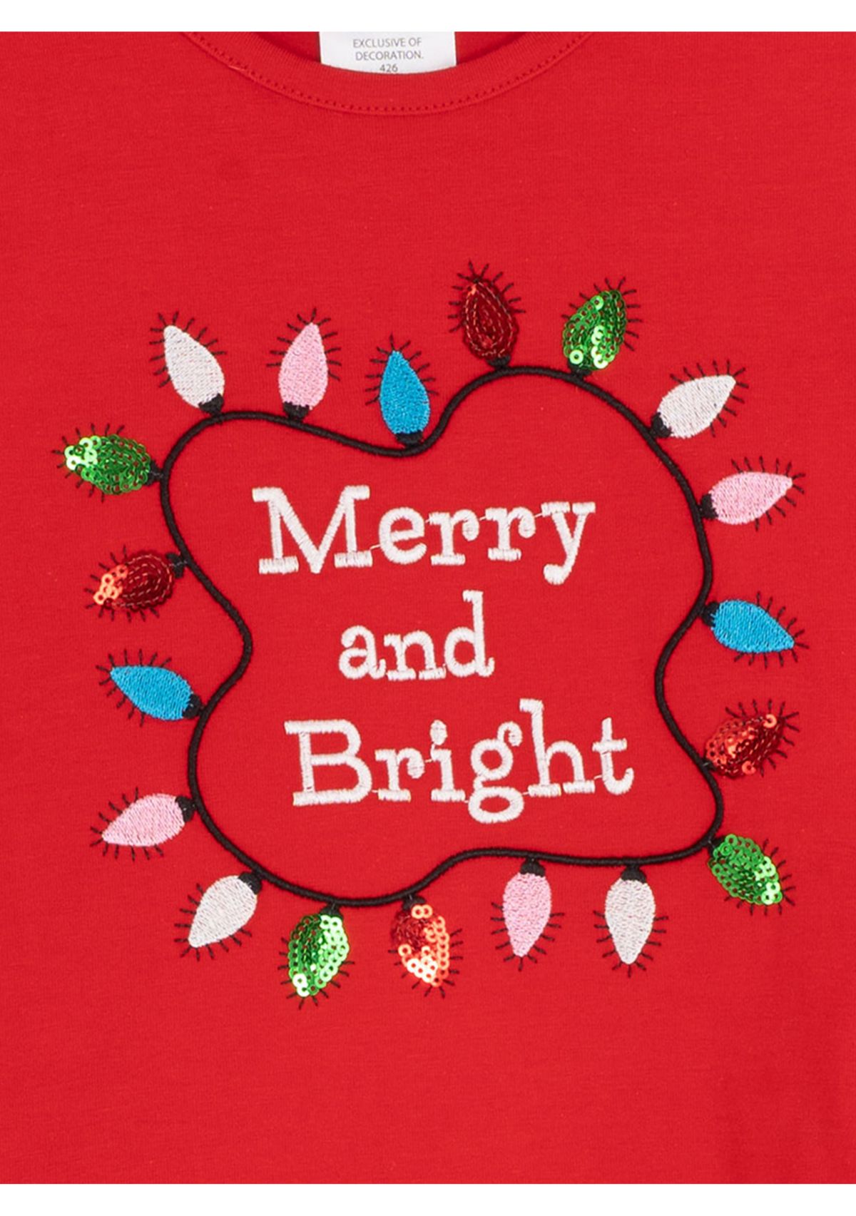 Girls 4-6x  Merry and Bright Top 