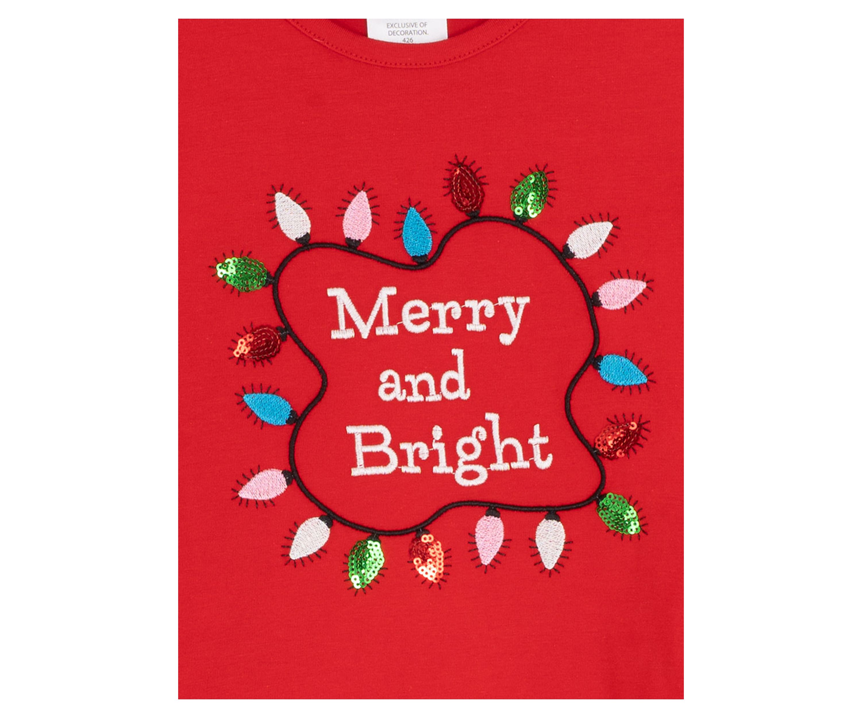 Girls 4-6x  Merry and Bright Top 
