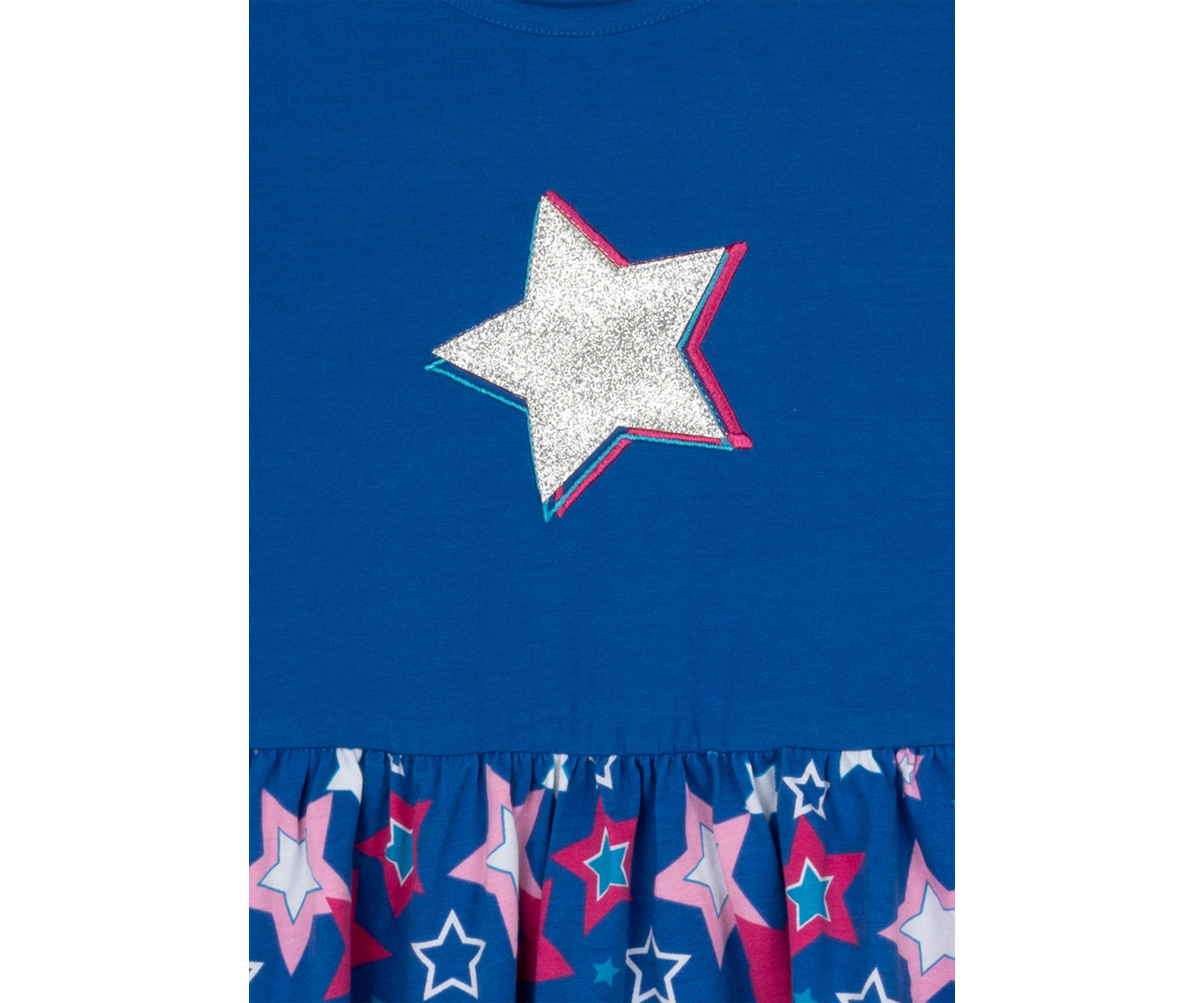 Girls 7-16 Star Printed Dress