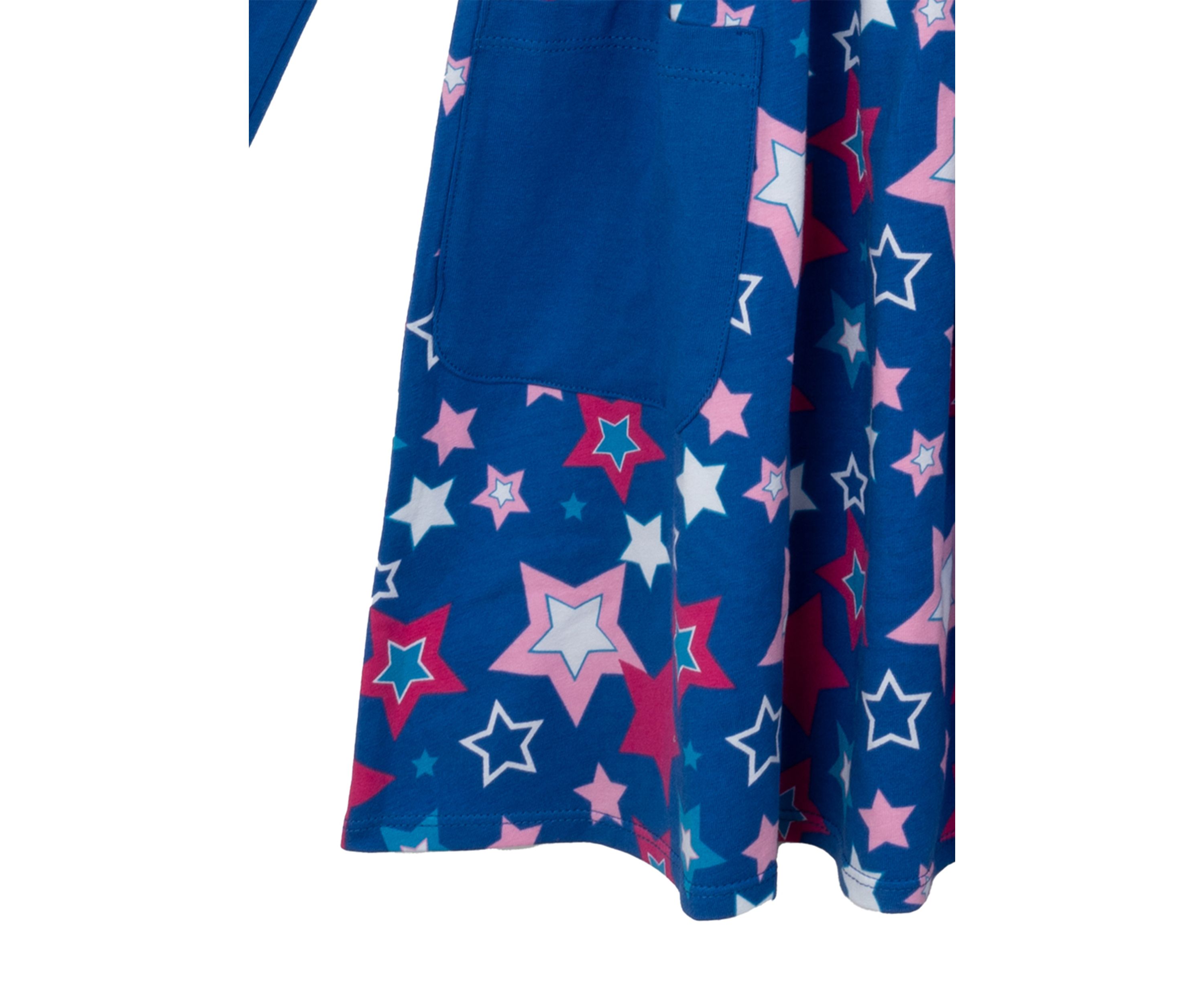 Girls 7-16 Star Printed Dress