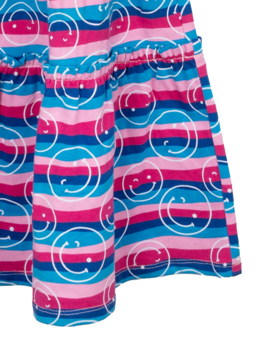 Girls 7-16 Stripe Smile Dress