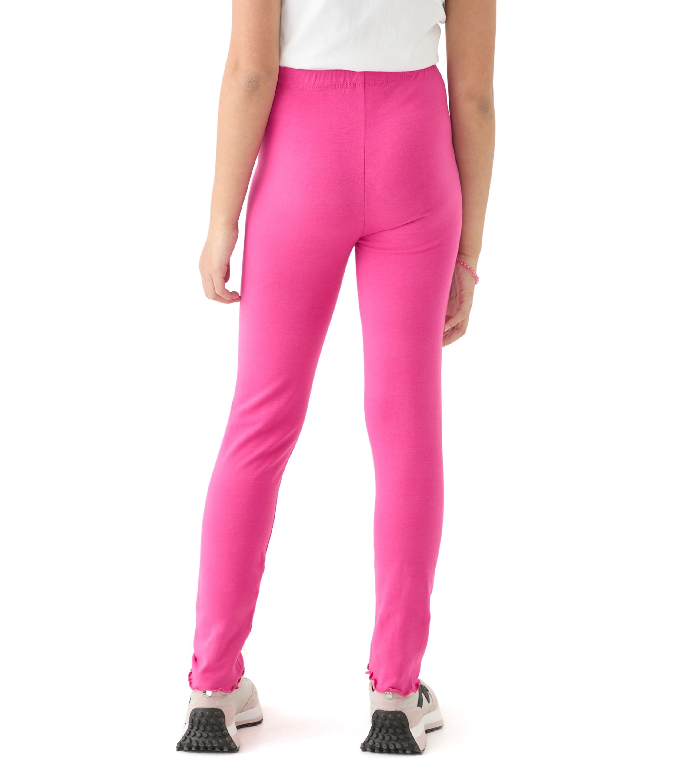 Girls 7-16 Pink Leggings