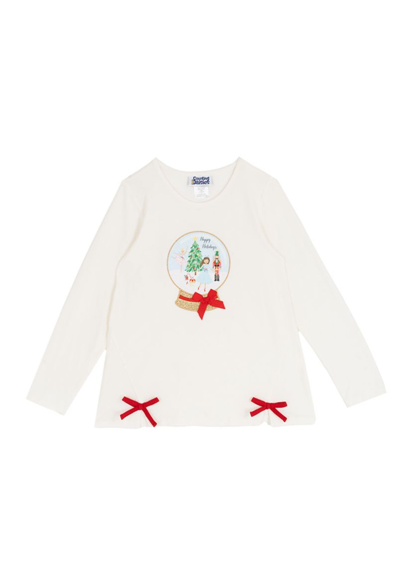 Girls 7-16 Long Sleeve Nutcracker T-Shirt 