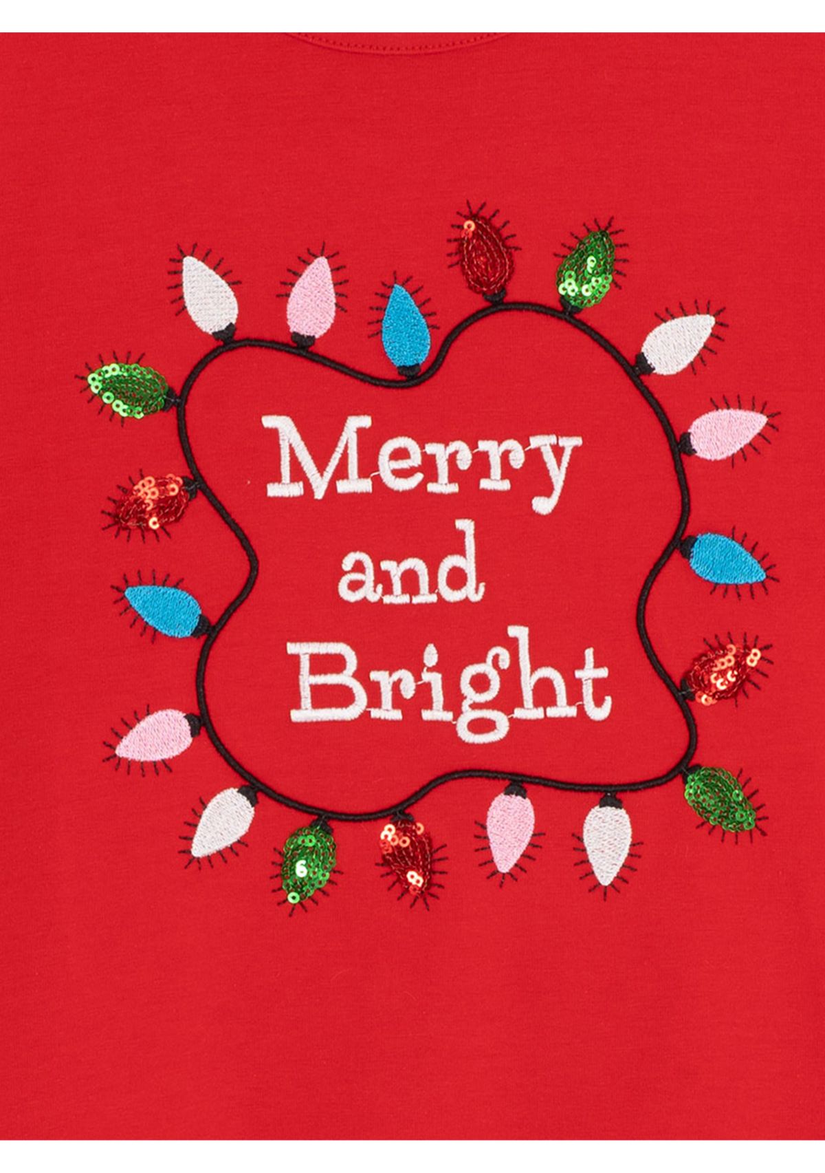 Girls 7-16 Merry and Bright Top 
