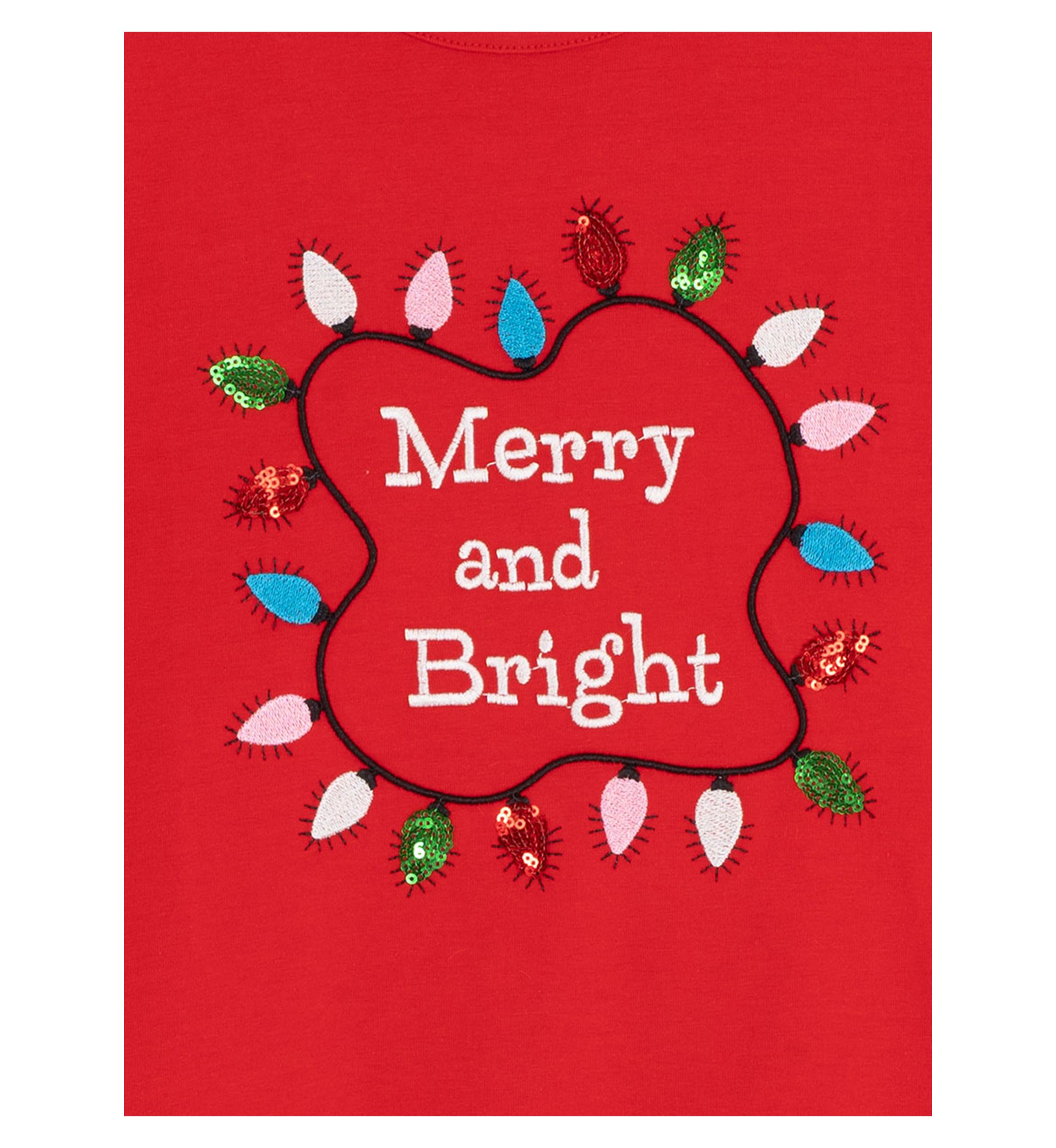 Girls 7-16 Merry and Bright Top 