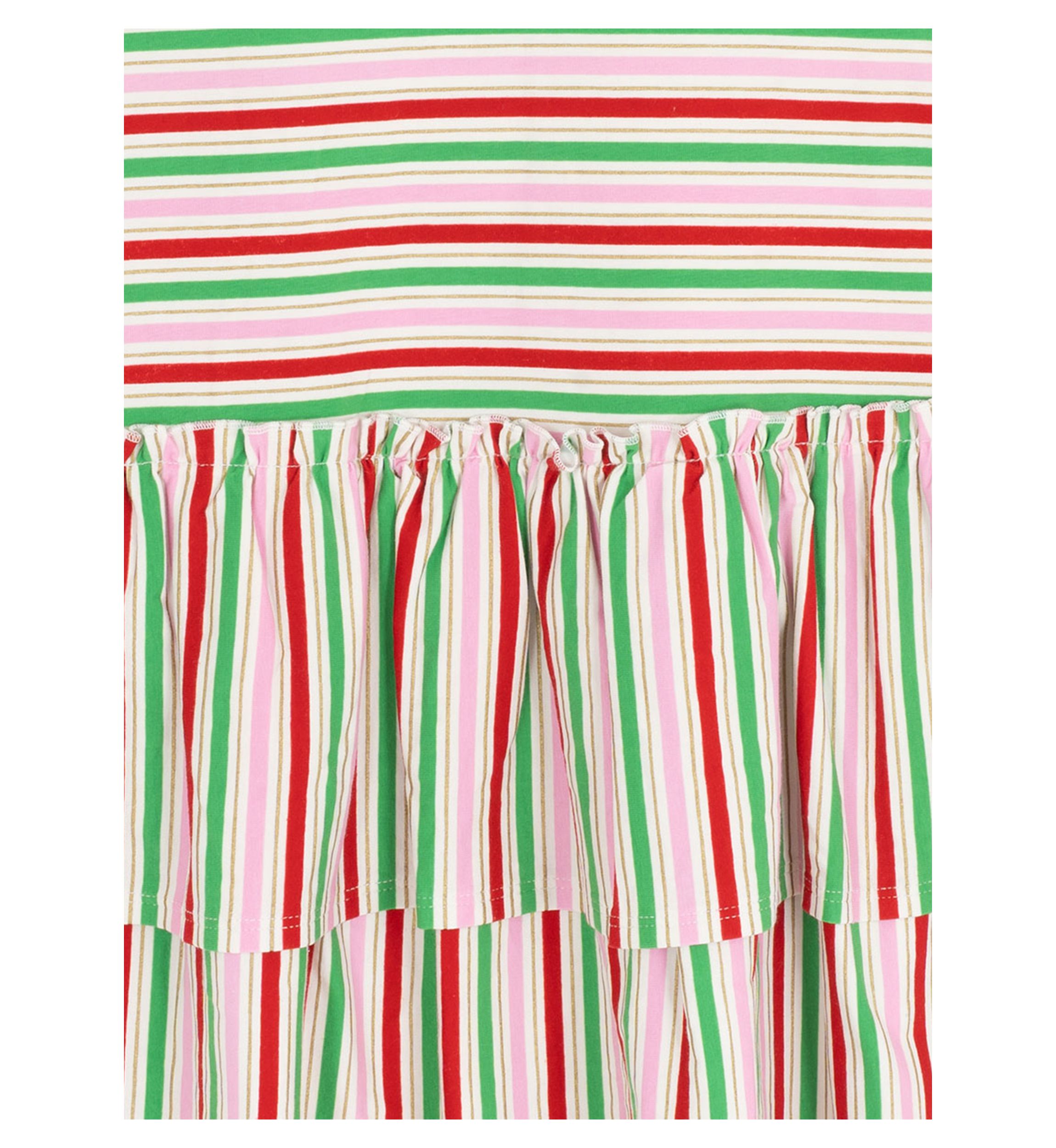 Girls 7-16 Long Sleeve Stripe Dress 