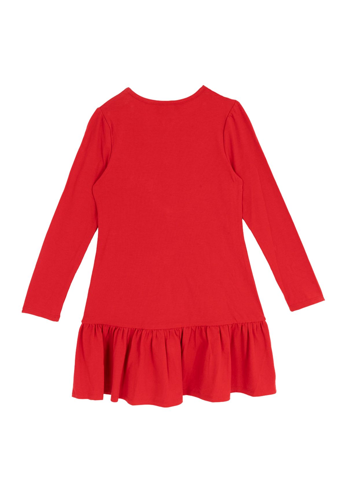 Girls 7-16 Long Sleeve Merry Dress 