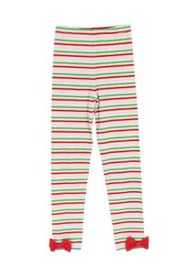 Girls 7-16 Stripe Leggings 