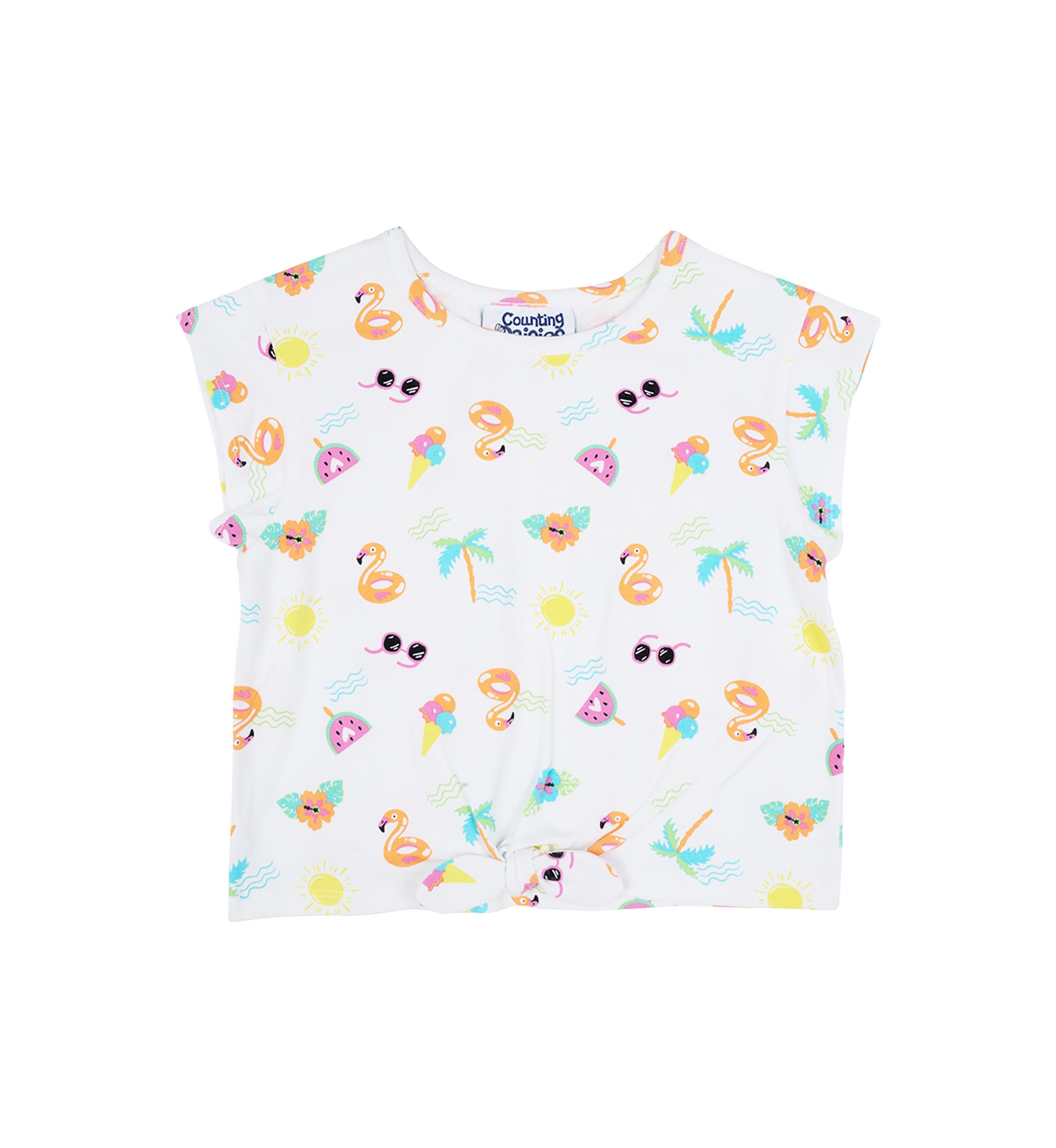 Girls 4-6x Printed Top