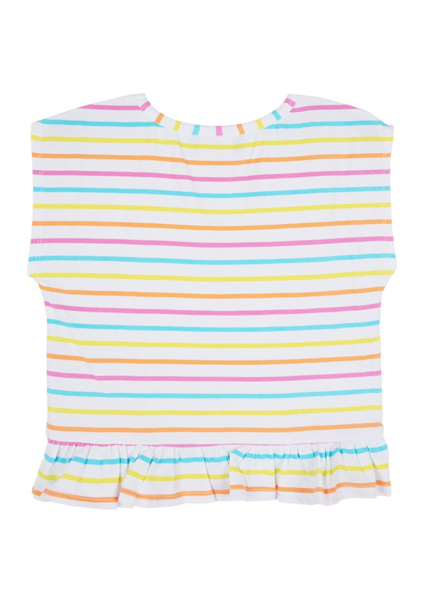 Girls 4-6x Striped Knit Top