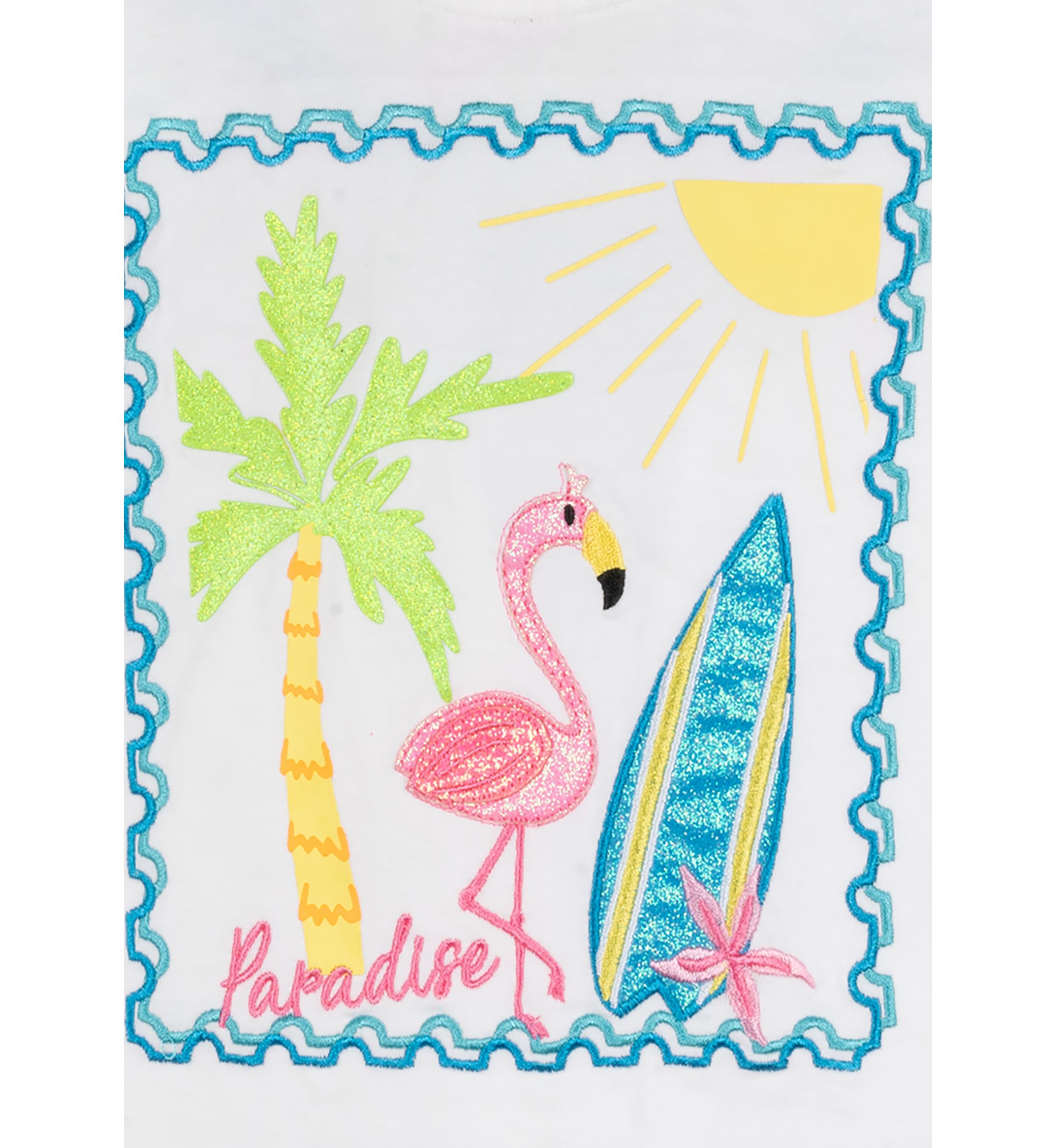 Girls 4-6x Flamingo Graphic Tank Top