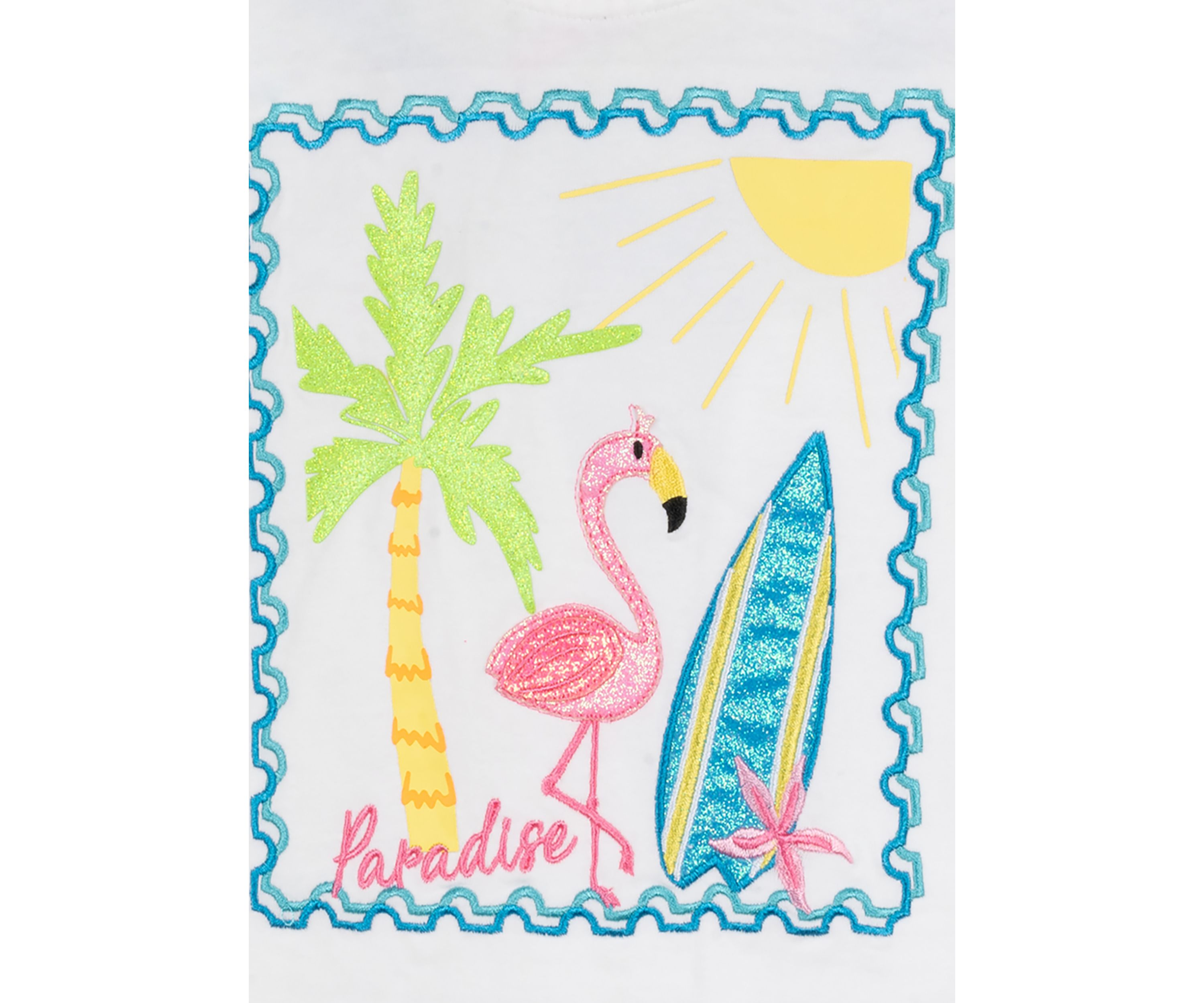 Girls 4-6x Flamingo Graphic Tank Top