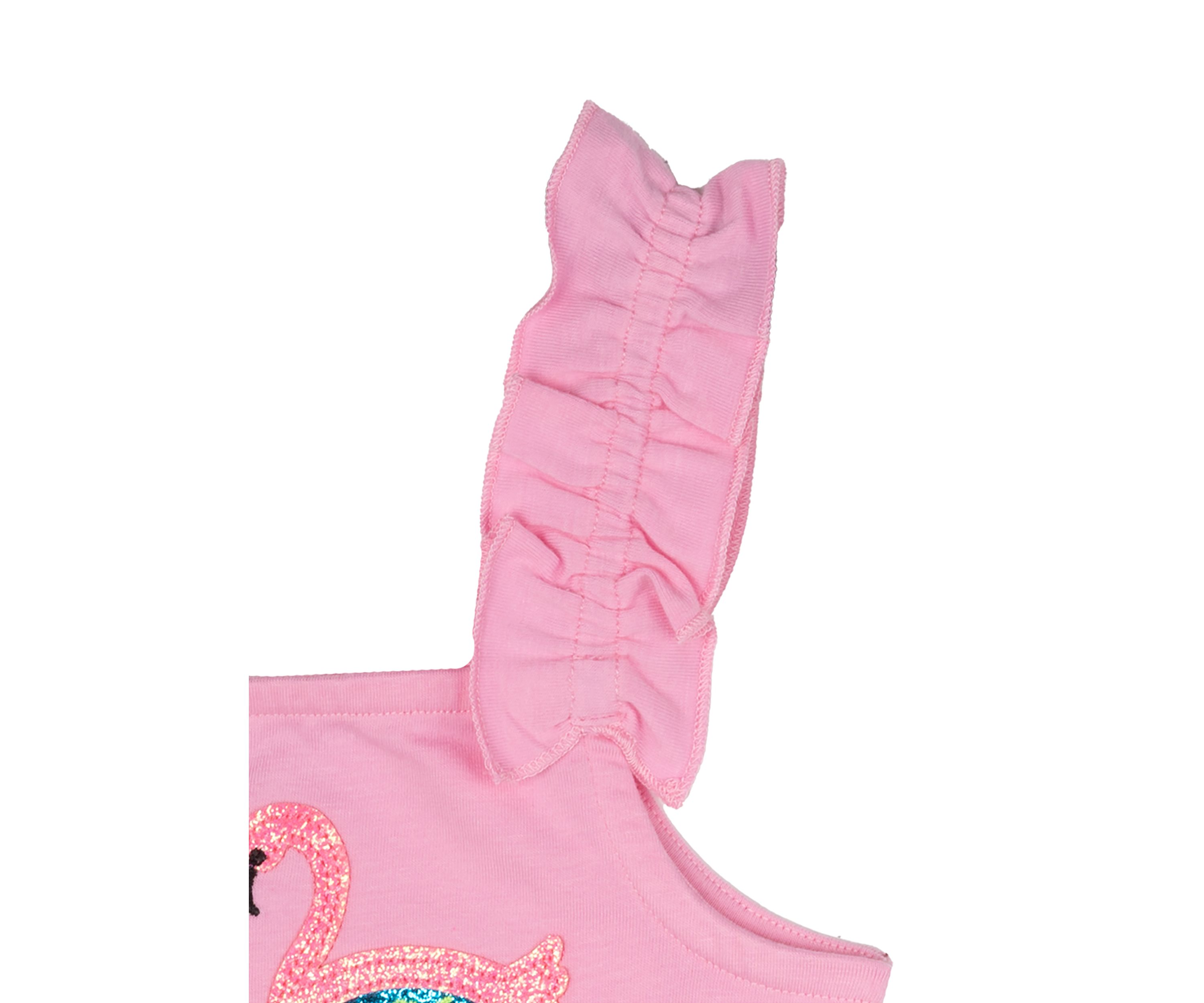 Girls 4-6x Flamingo Grapic Tank Top
