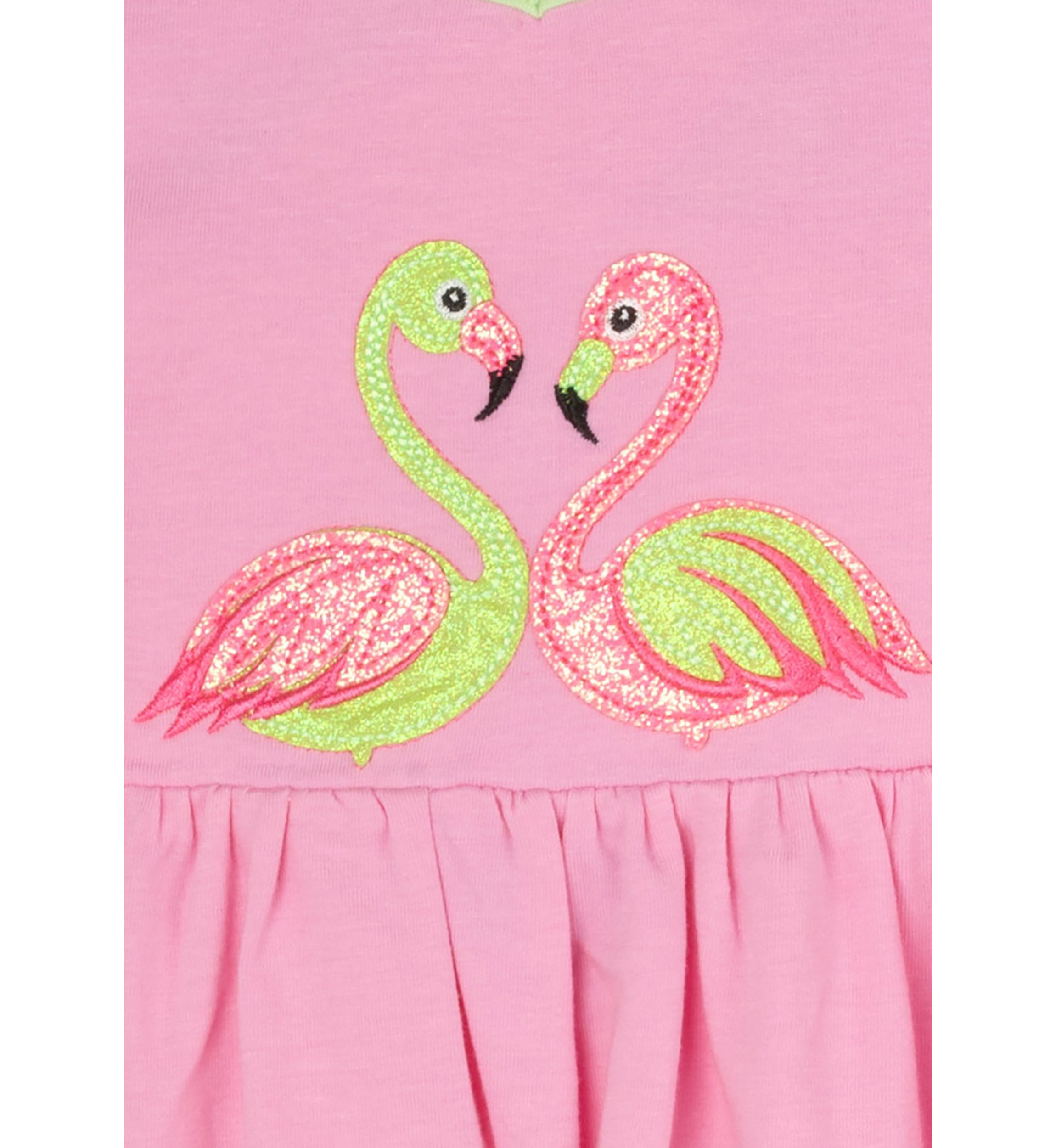 Girls 4-6x Flamingo Dress