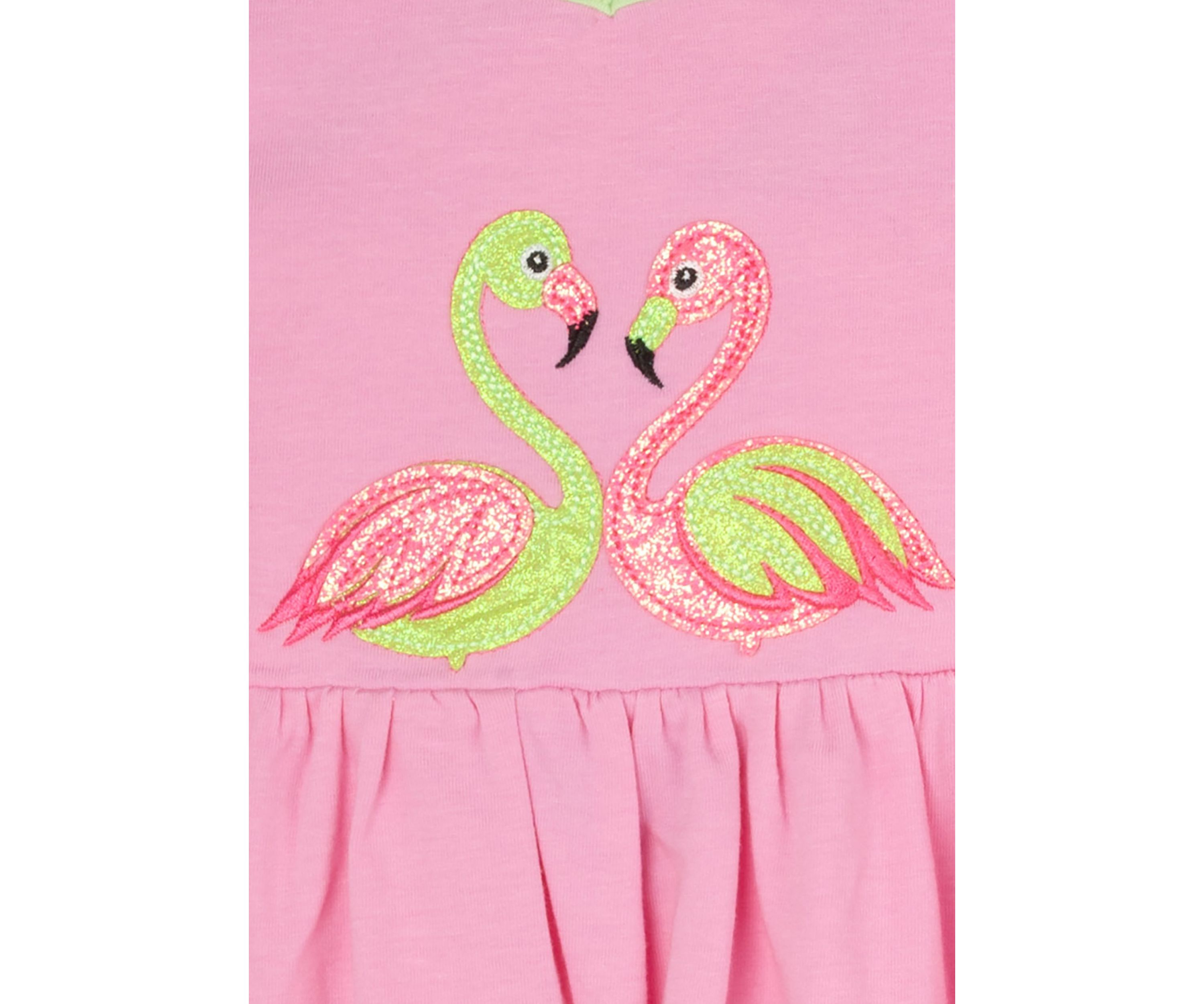Girls 4-6x Flamingo Dress