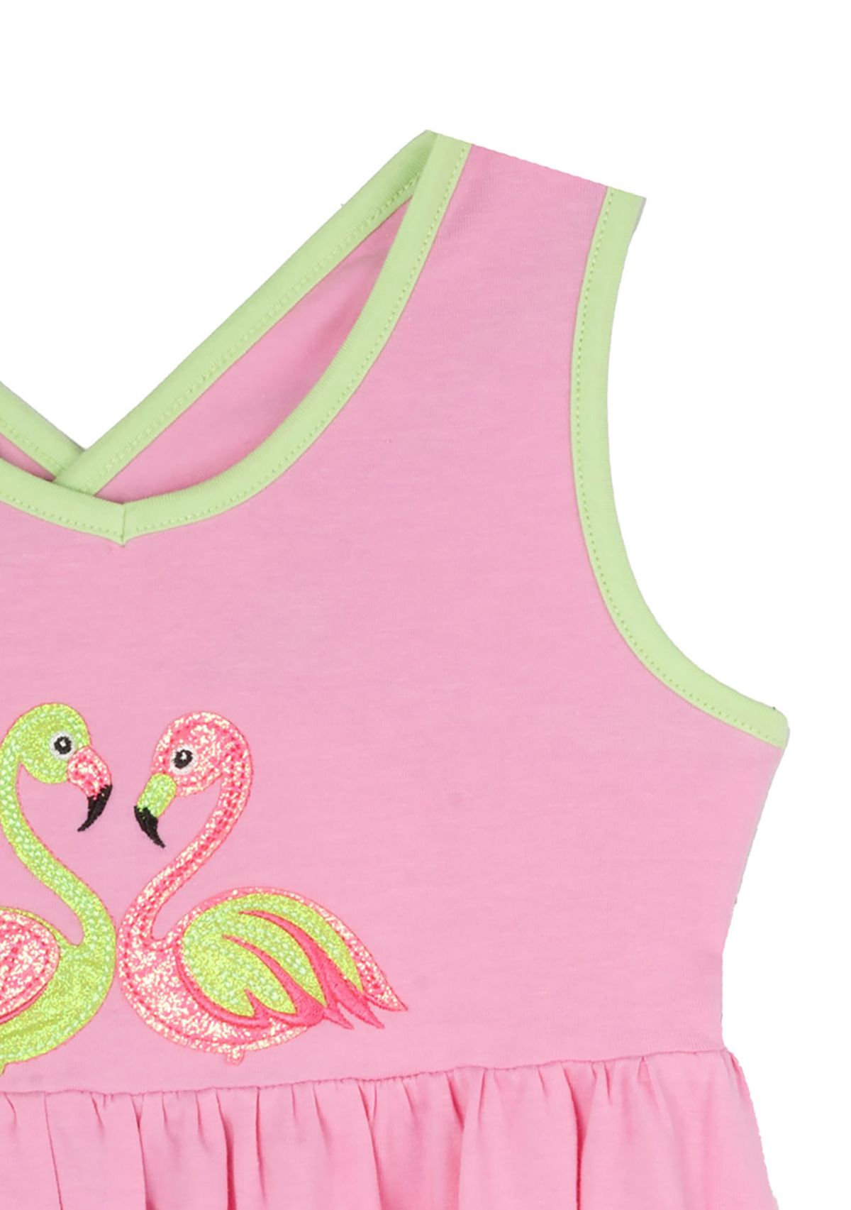 Girls 4-6x Flamingo Dress