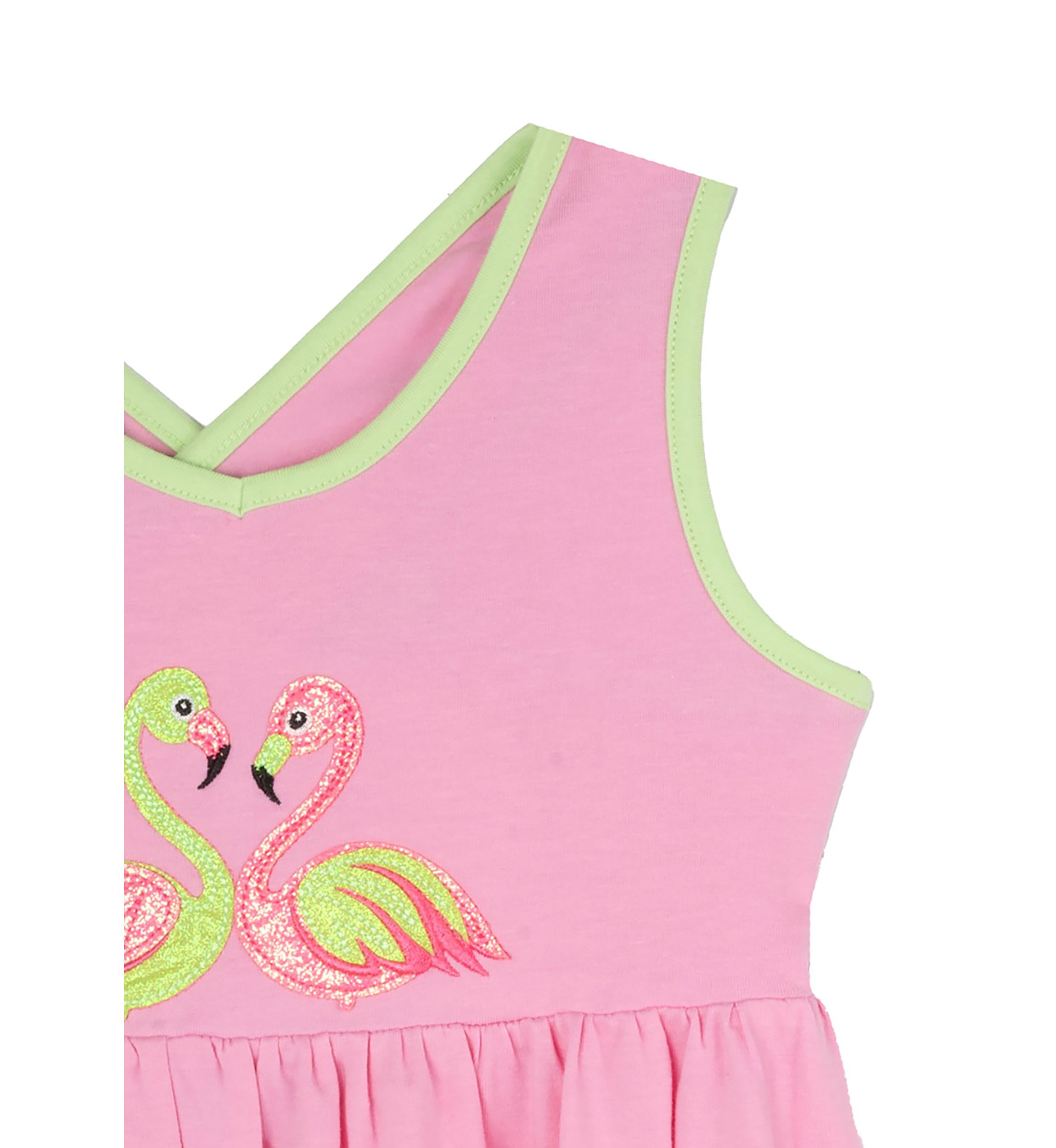 Girls 4-6x Flamingo Dress