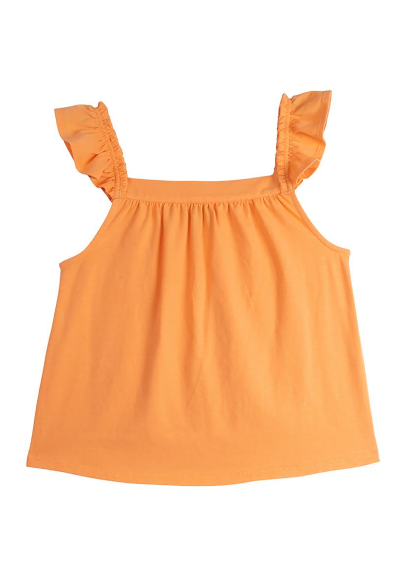 Girls 7-16 Solid Knit Top