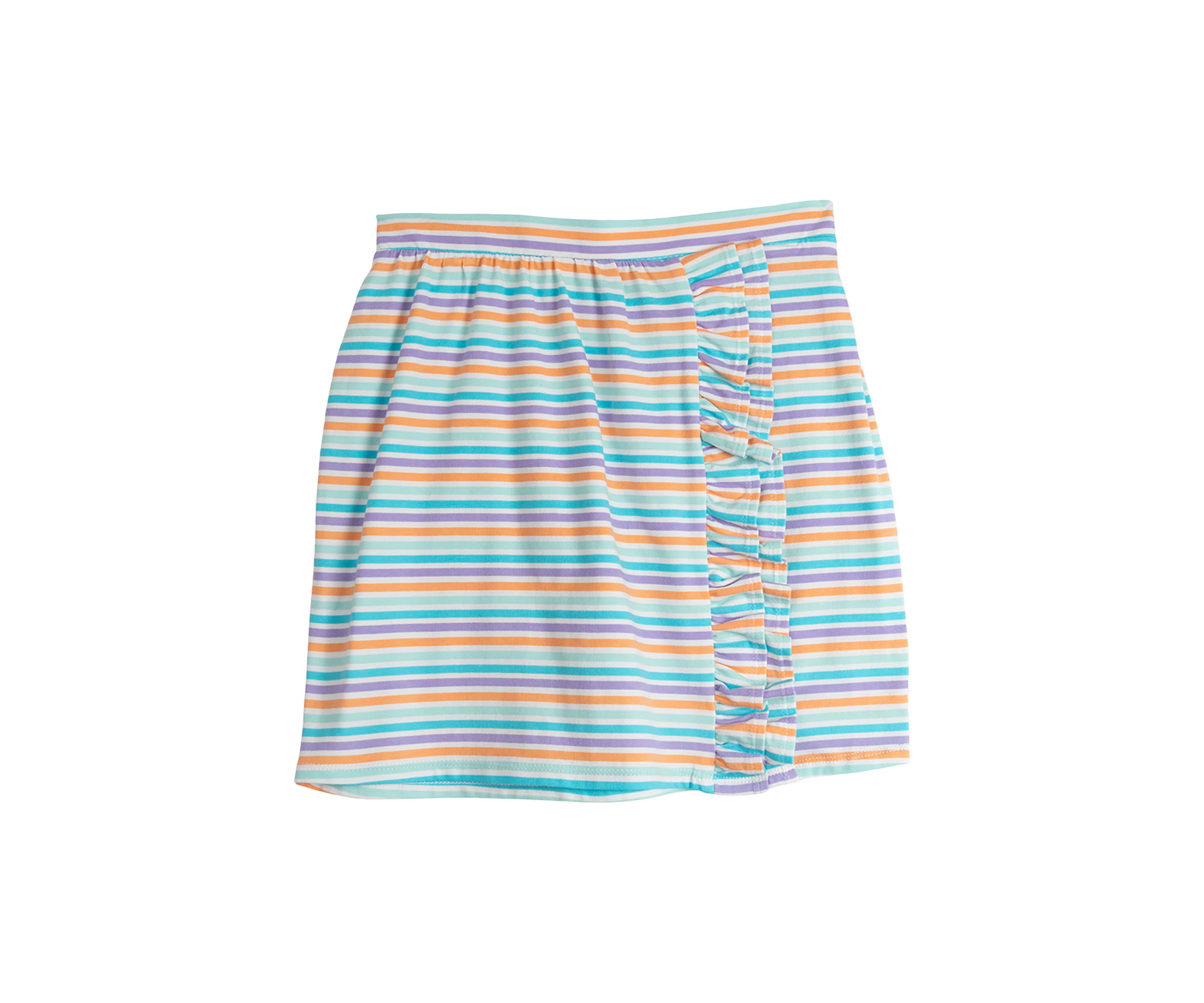 Girls 7-16 Pull On Printed Knit Skirt