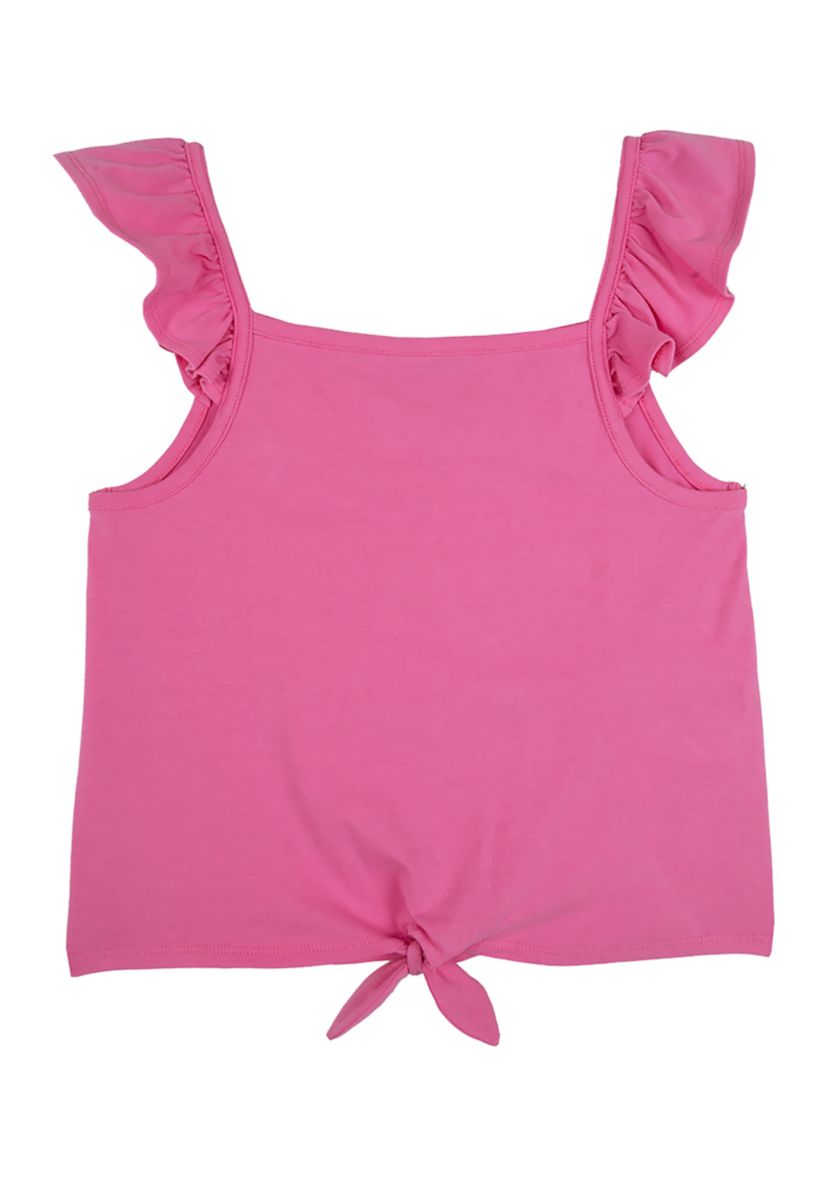Girls 7-16 Solid Knit Top