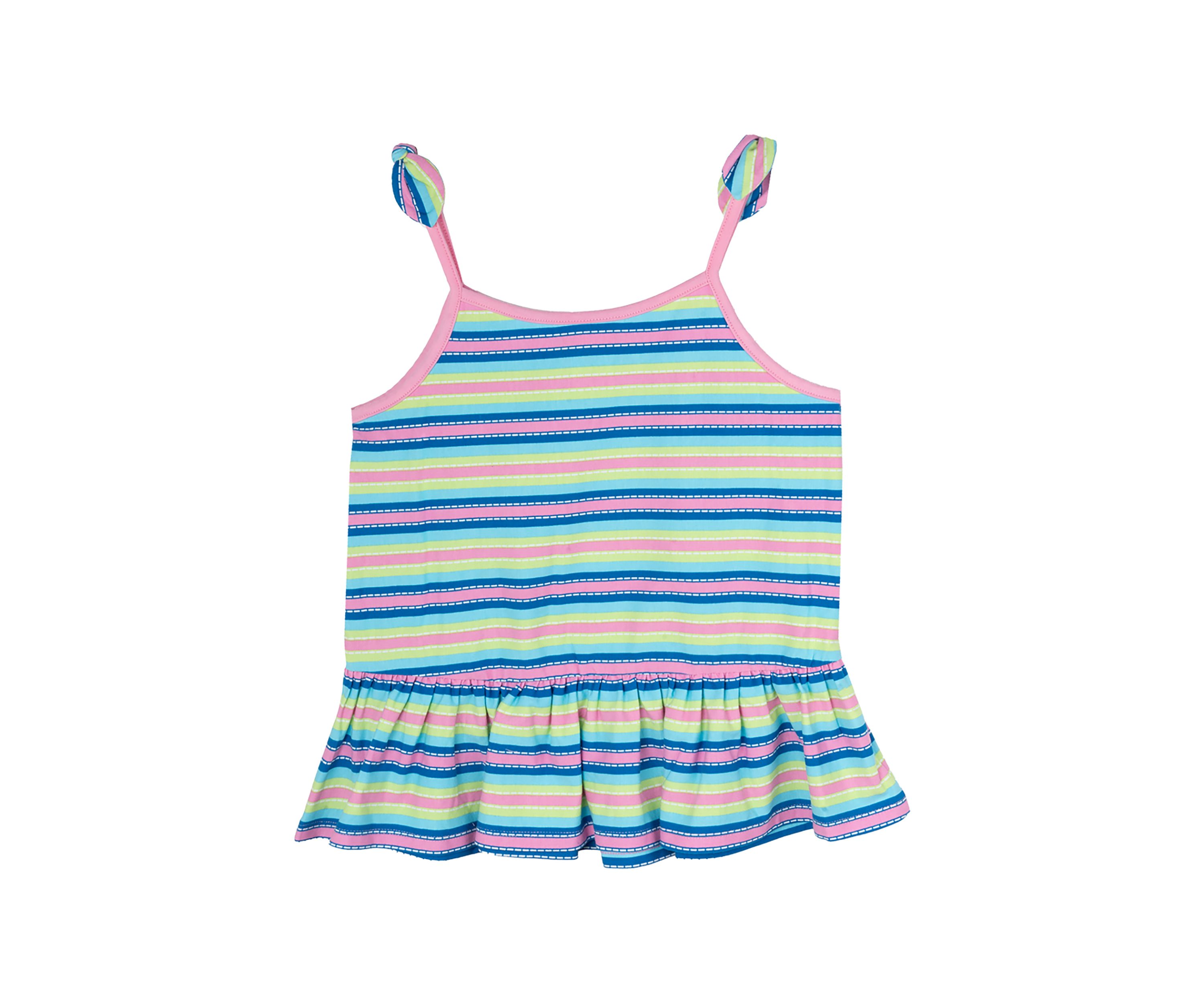 Girls 7-16 Multi Stripe Tank Top