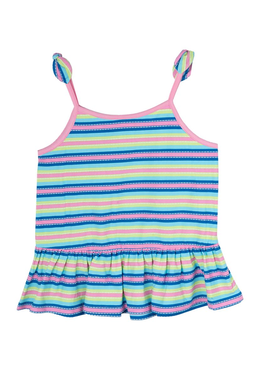 Girls 7-16 Multi Stripe Tank Top