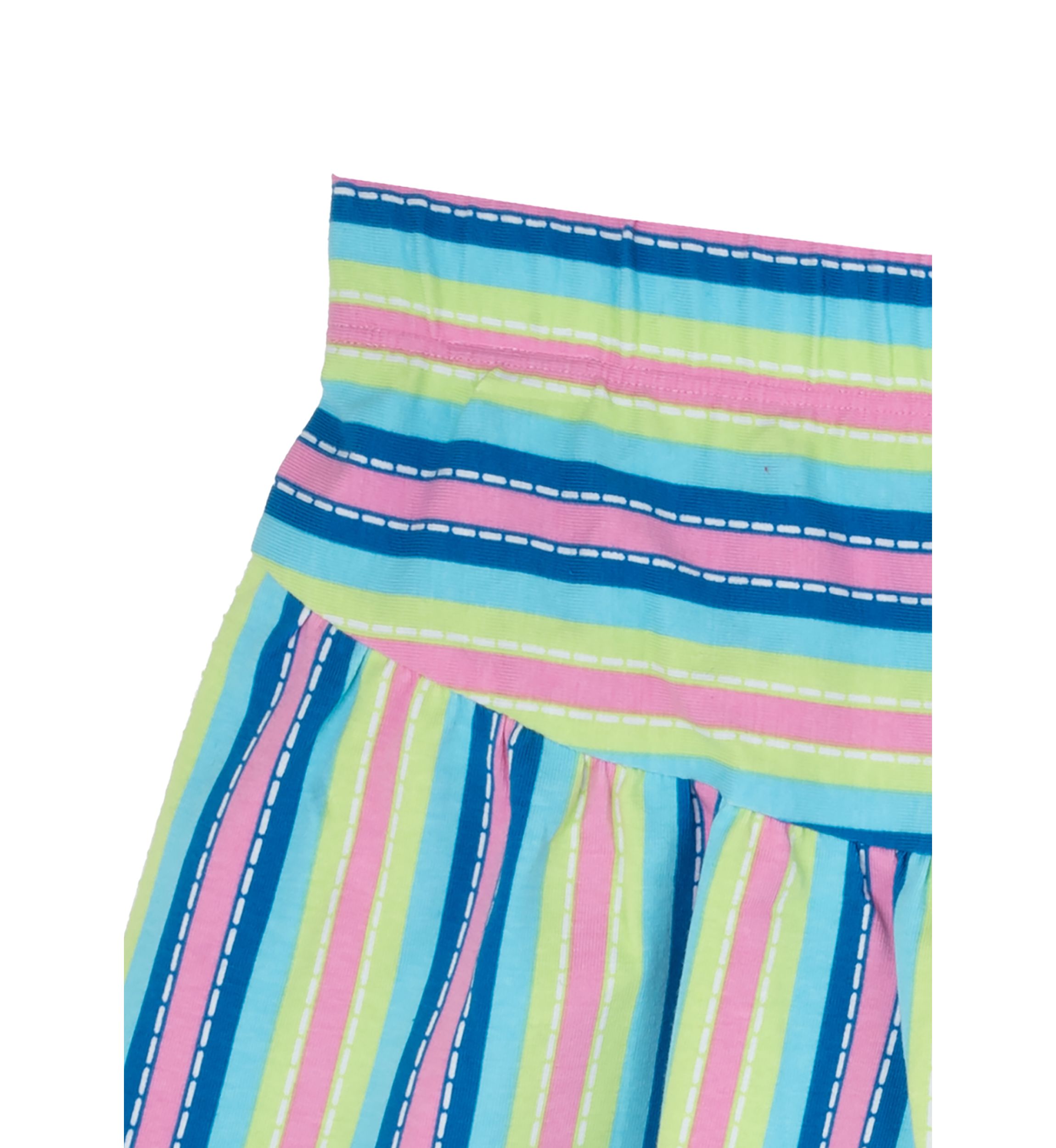 Girls 7-16 Striped Shorts