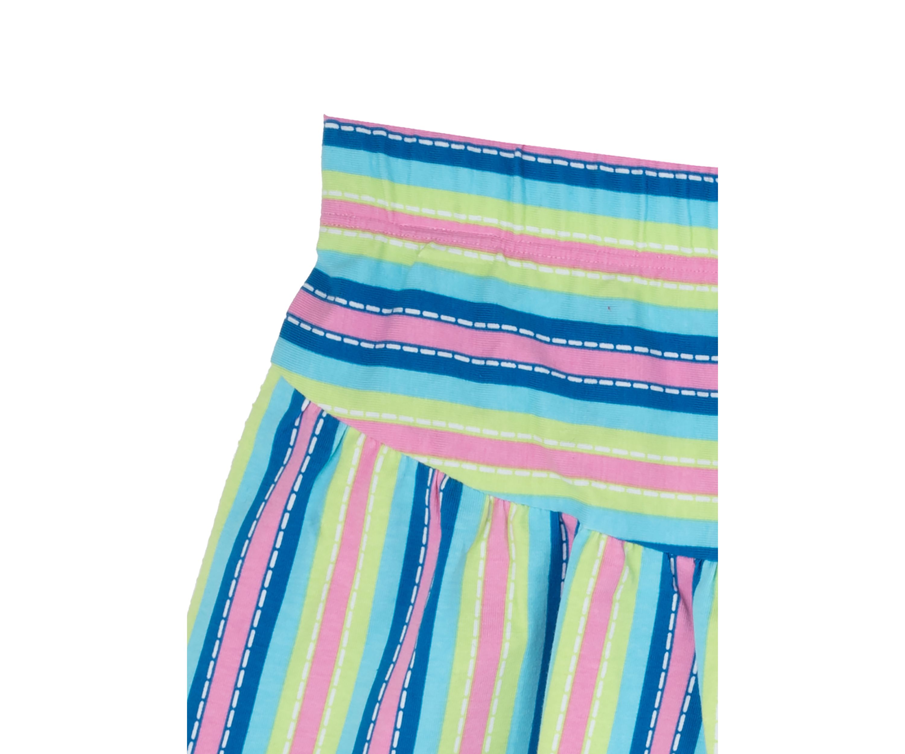 Girls 7-16 Striped Shorts