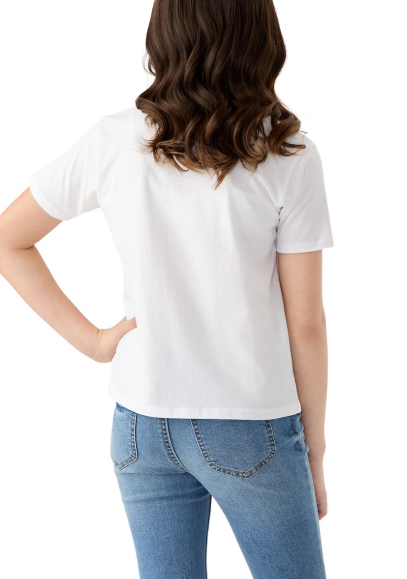 Womens Love Heart Graphic T-Shirt