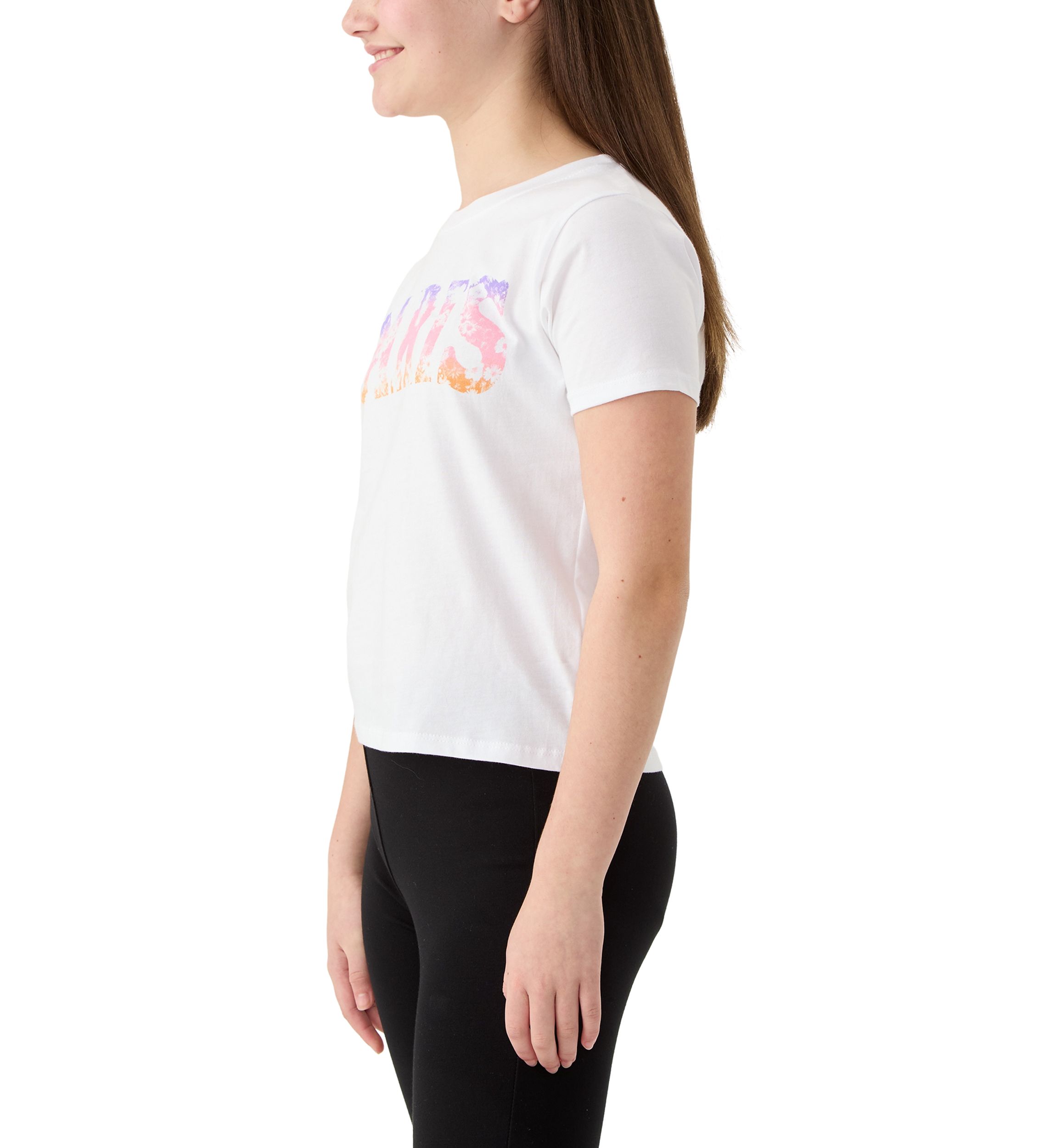 Girls 7-16 Short Sleeve Paris Graphic T-Shirt
