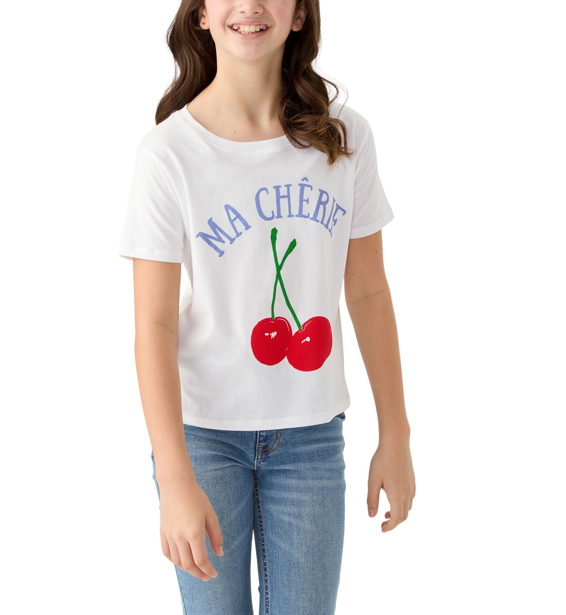Girls 7-16  Ma Chérie Graphic T-Shirt