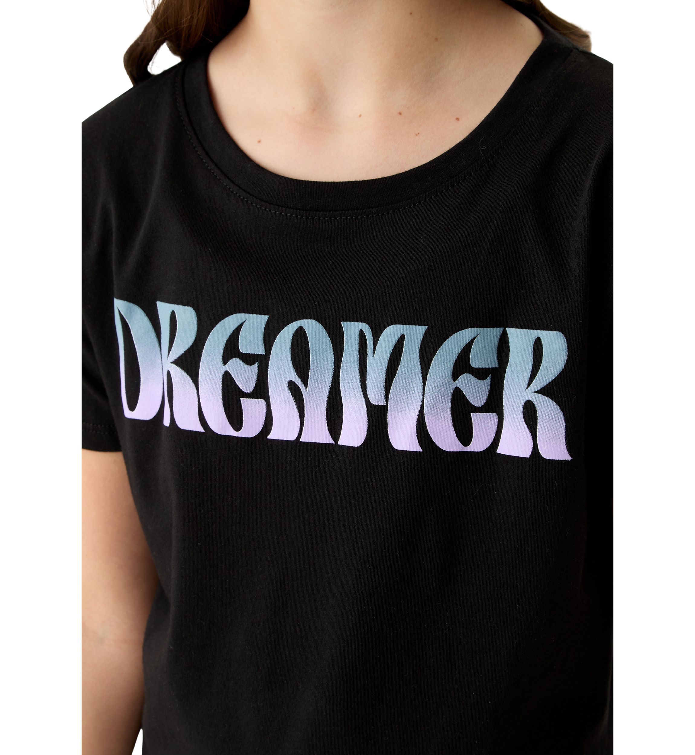 Girls 10-18 Ombré Dreamer Graphic T-Shirt