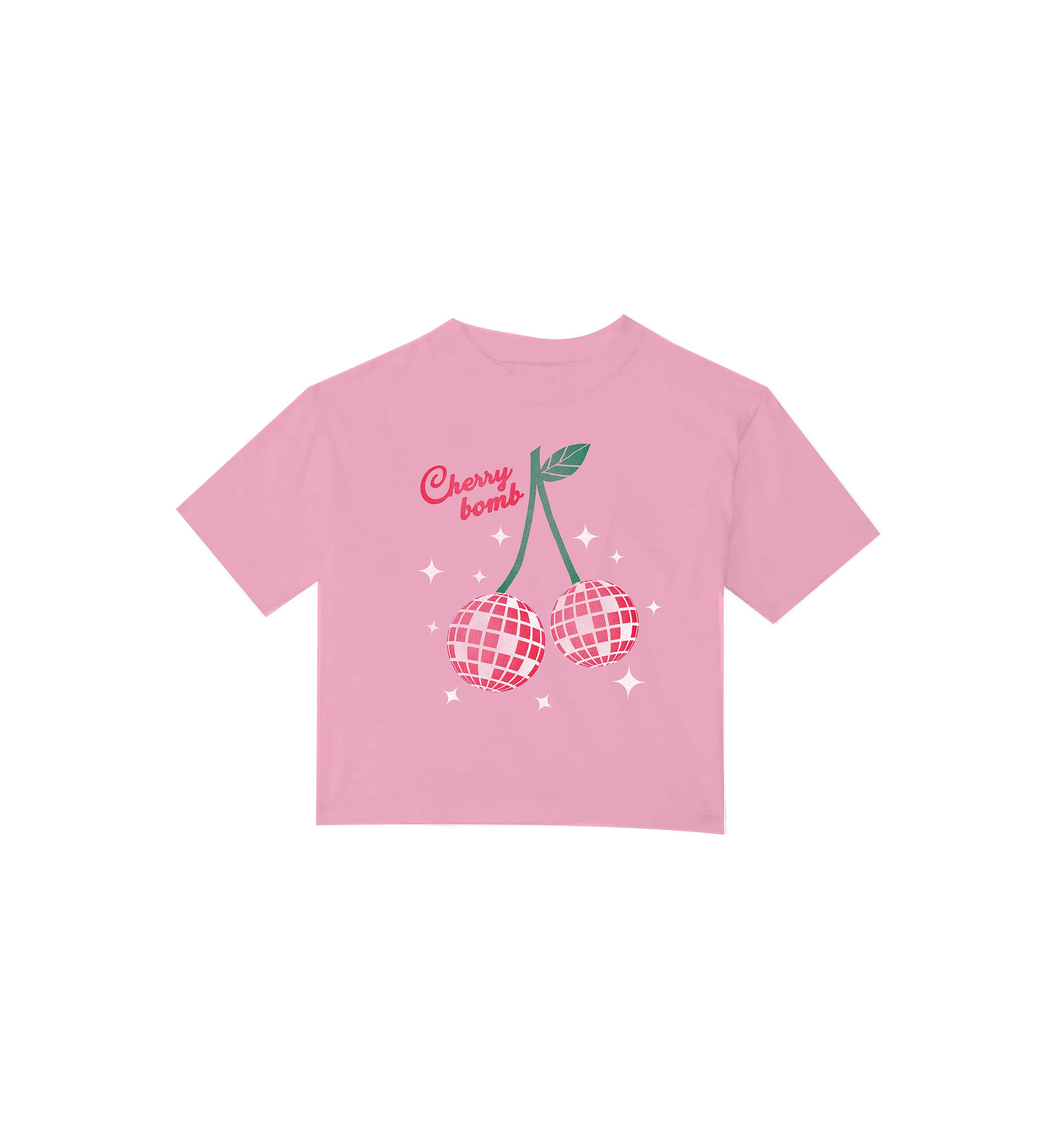 Girls 7-16 Cherry Bomb Disco Graphic T-Shirt