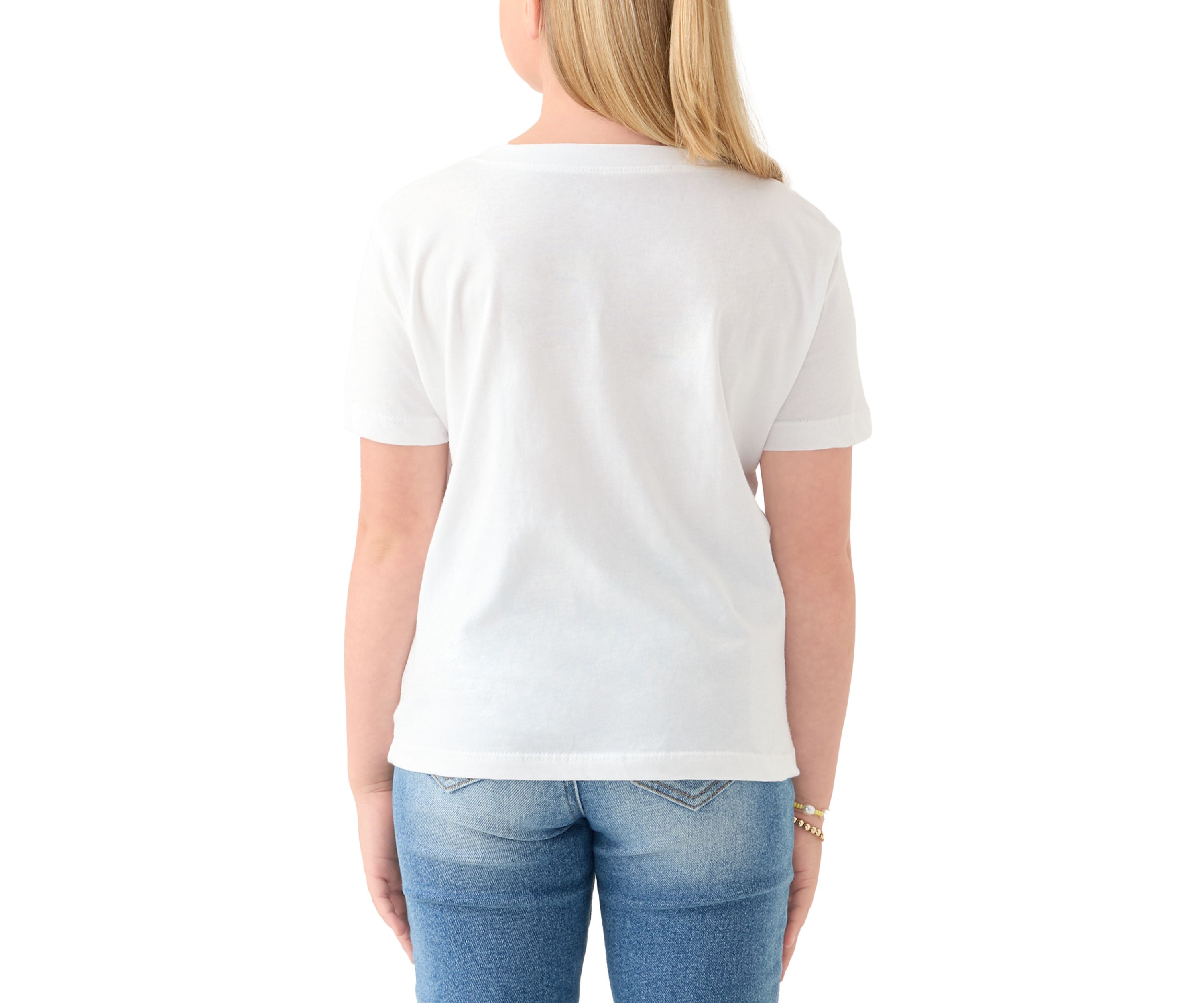 Girls 7-16 Peace and Love Graphic T-Shirt