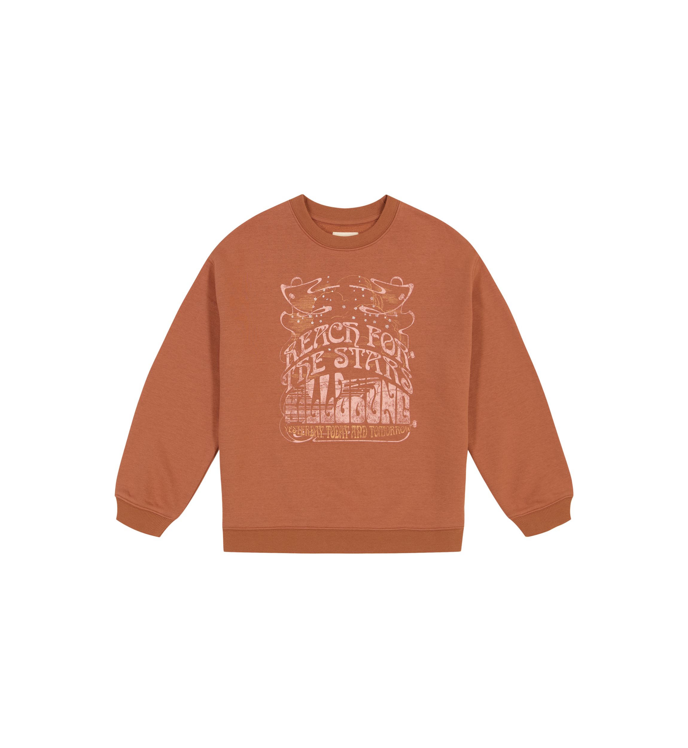 Girls 7-16 Fleece Pullover Crew Neck Sweatshirt