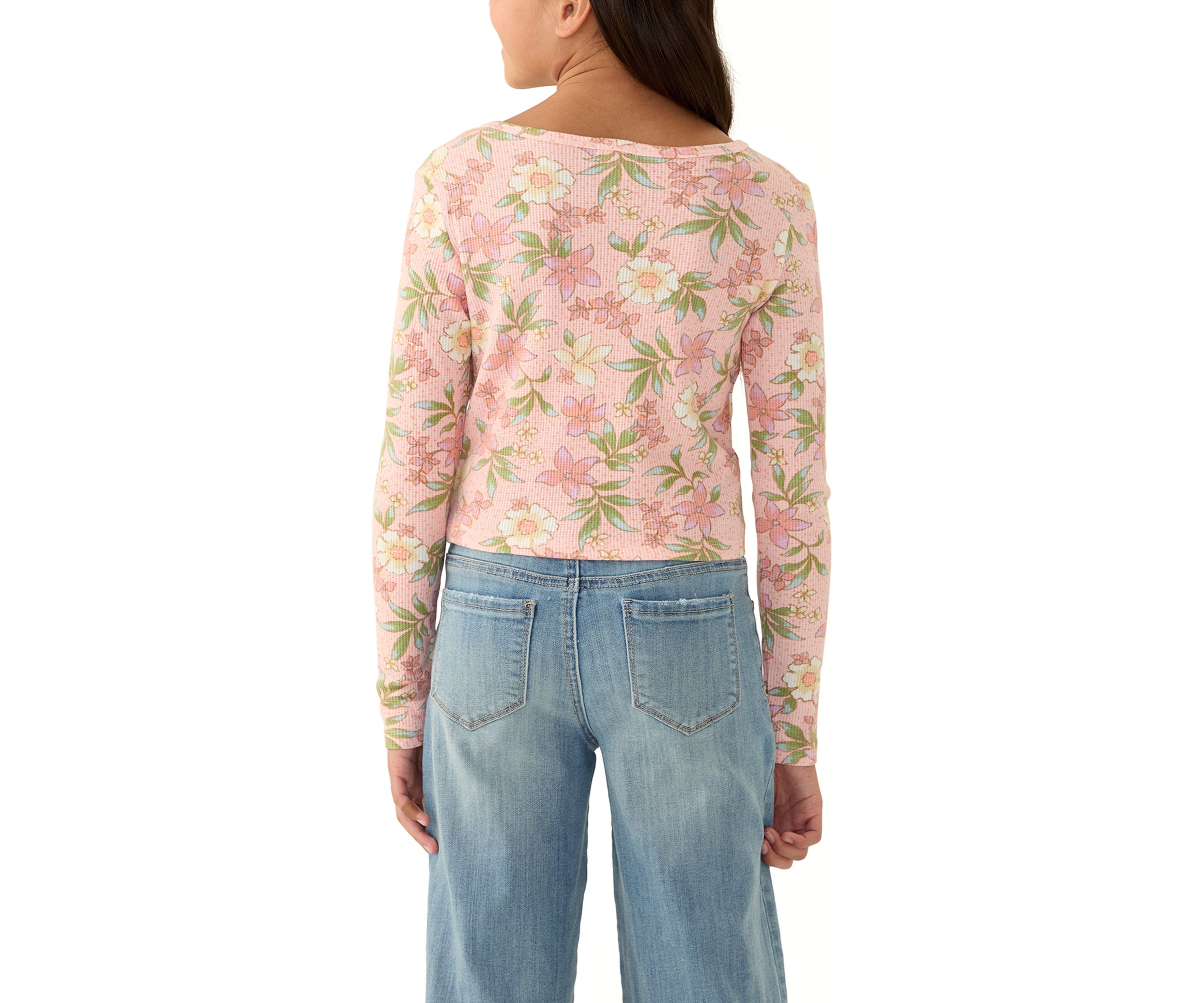 Girls 7-16 Smore Fun Thermal Top
