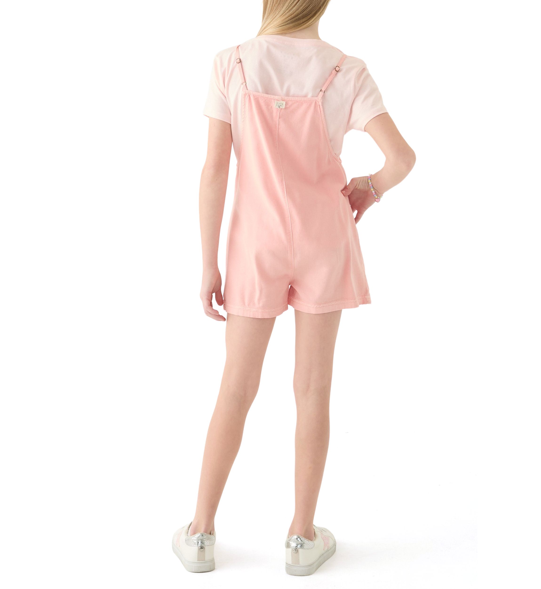 Girls 7-16 Wave Watch Romper 