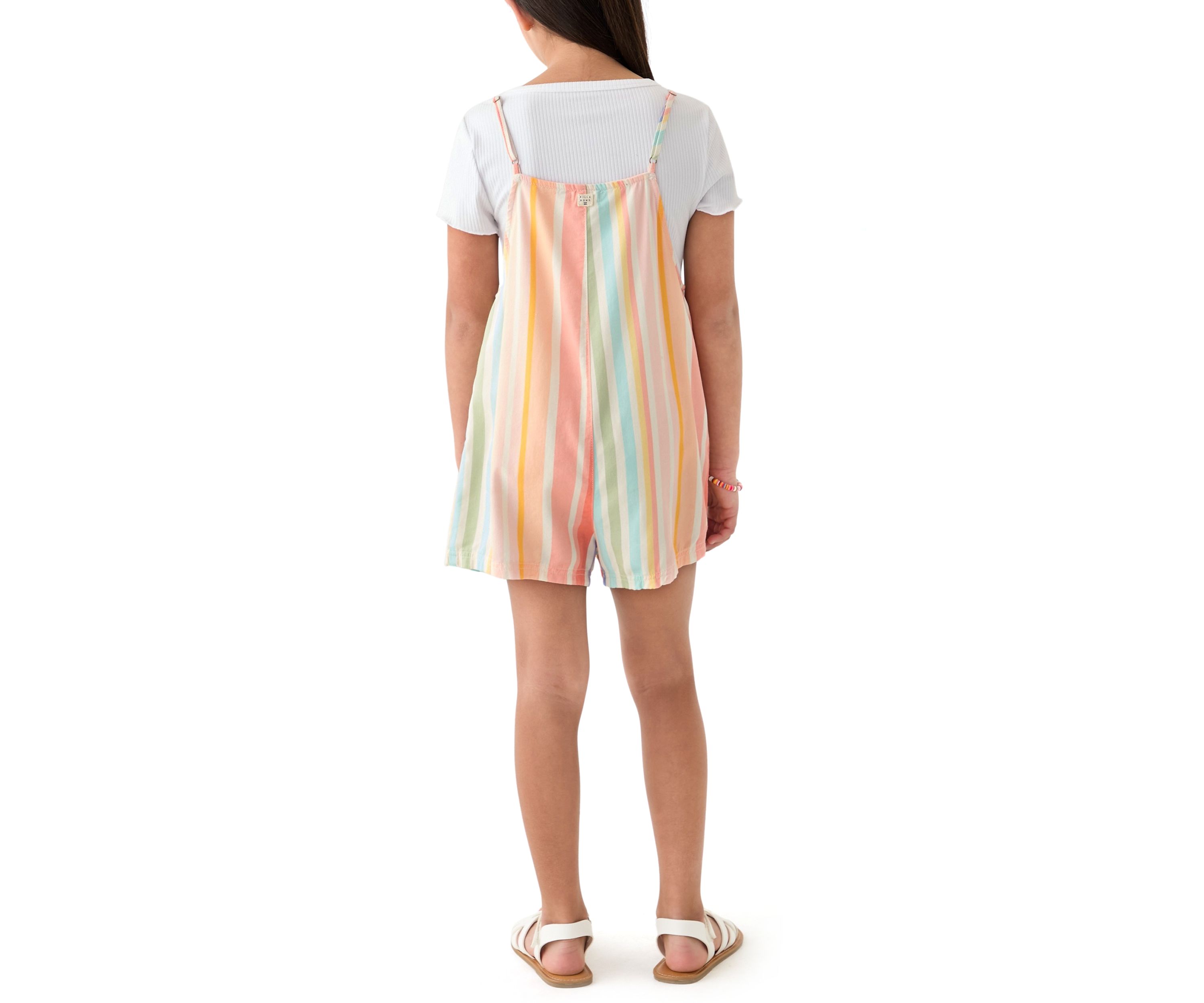 Girls 7-16 Wave Watch Romper 