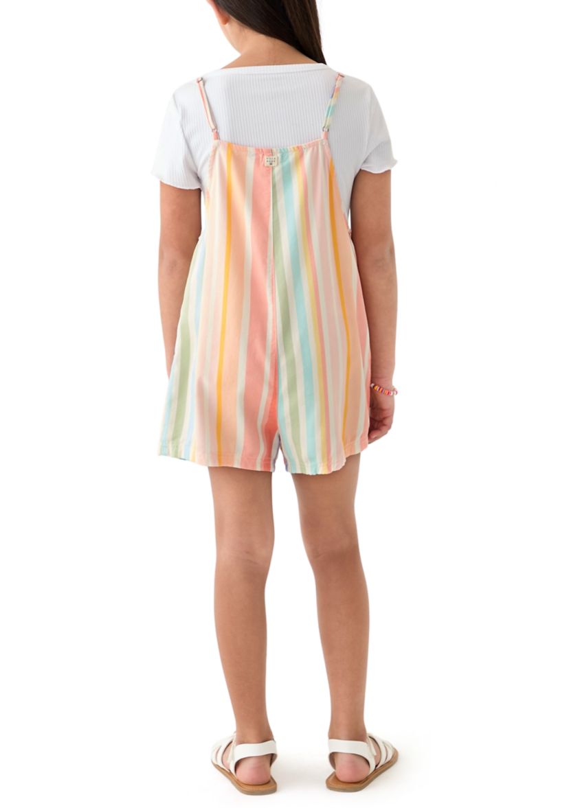 Girls 7-16 Wave Watch Romper 