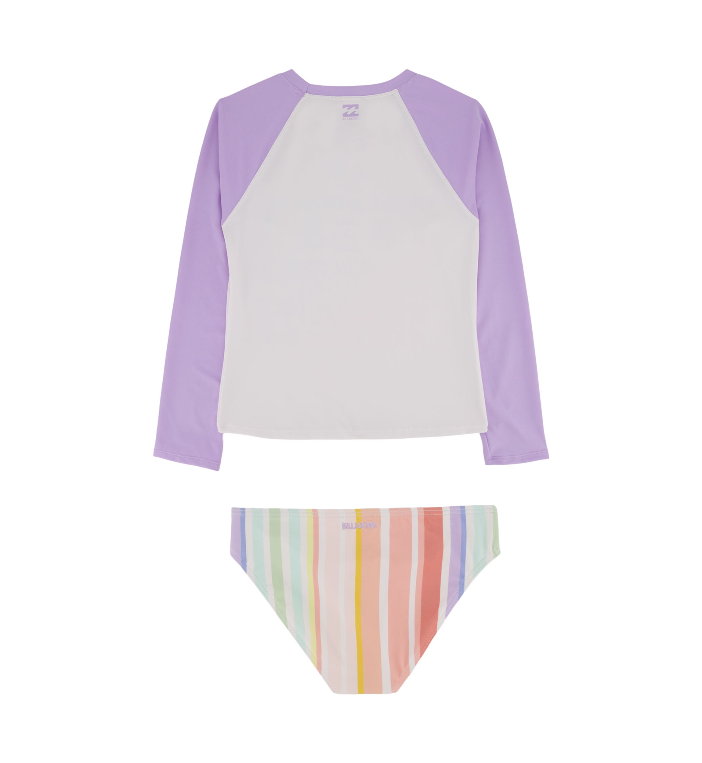Girls 7-16 Rashguard Bikini Set 