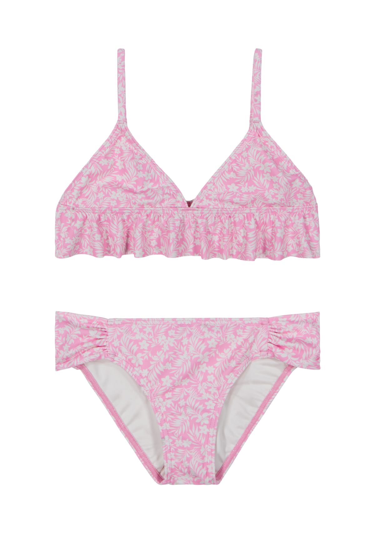 Girls 7-16 2-Piece Printed Bikini Swim Set 