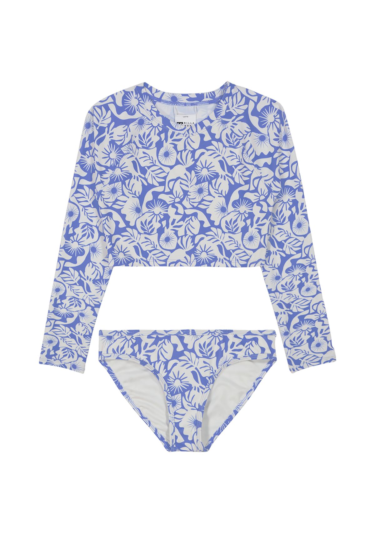 Girls 7-16 2-Piece Printed Bikini Swim Set 