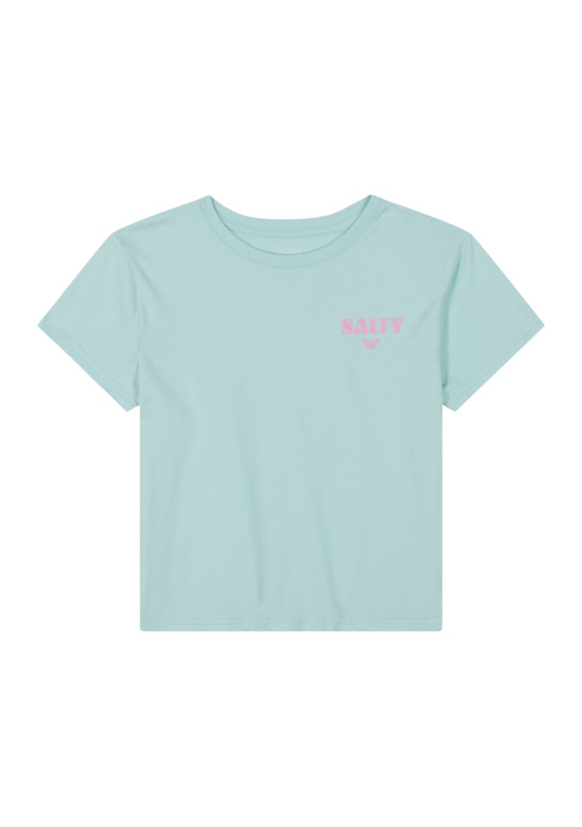 Girls 7-16 Salty Stacked Logo Short Sleeve Graphic T-Shirt