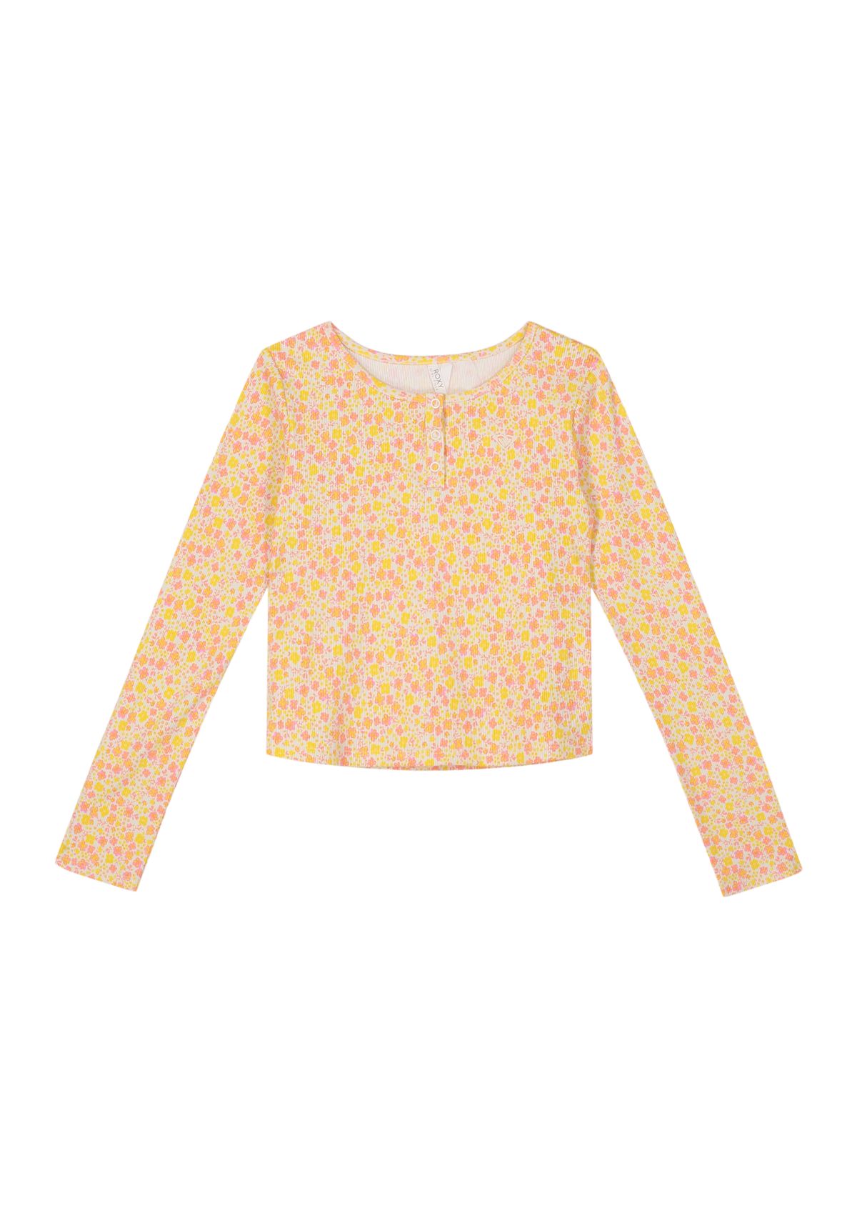 Girls 7-16 As it Was Printed Henley T-Shirt