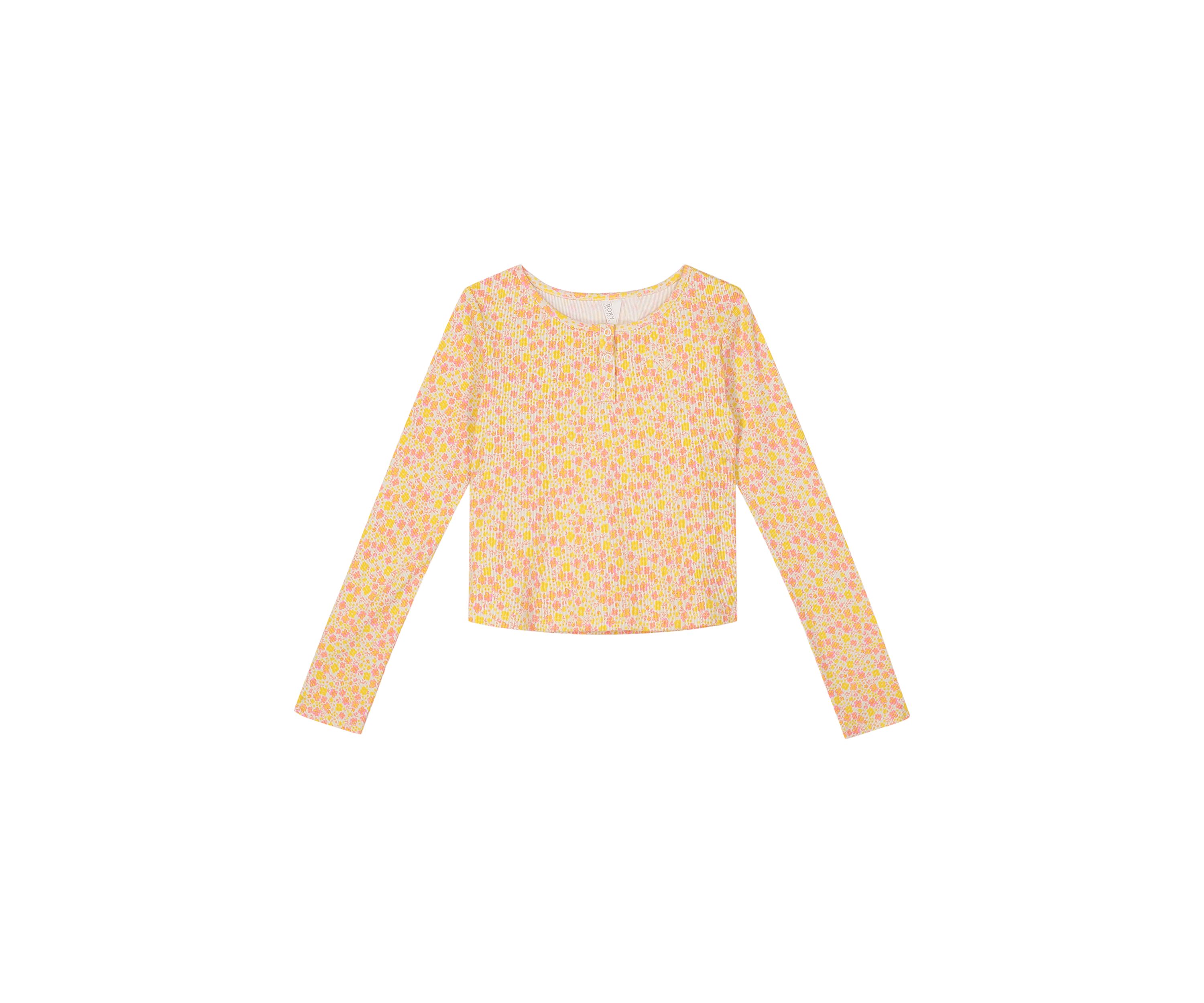 Girls 7-16 As it Was Printed Henley T-Shirt