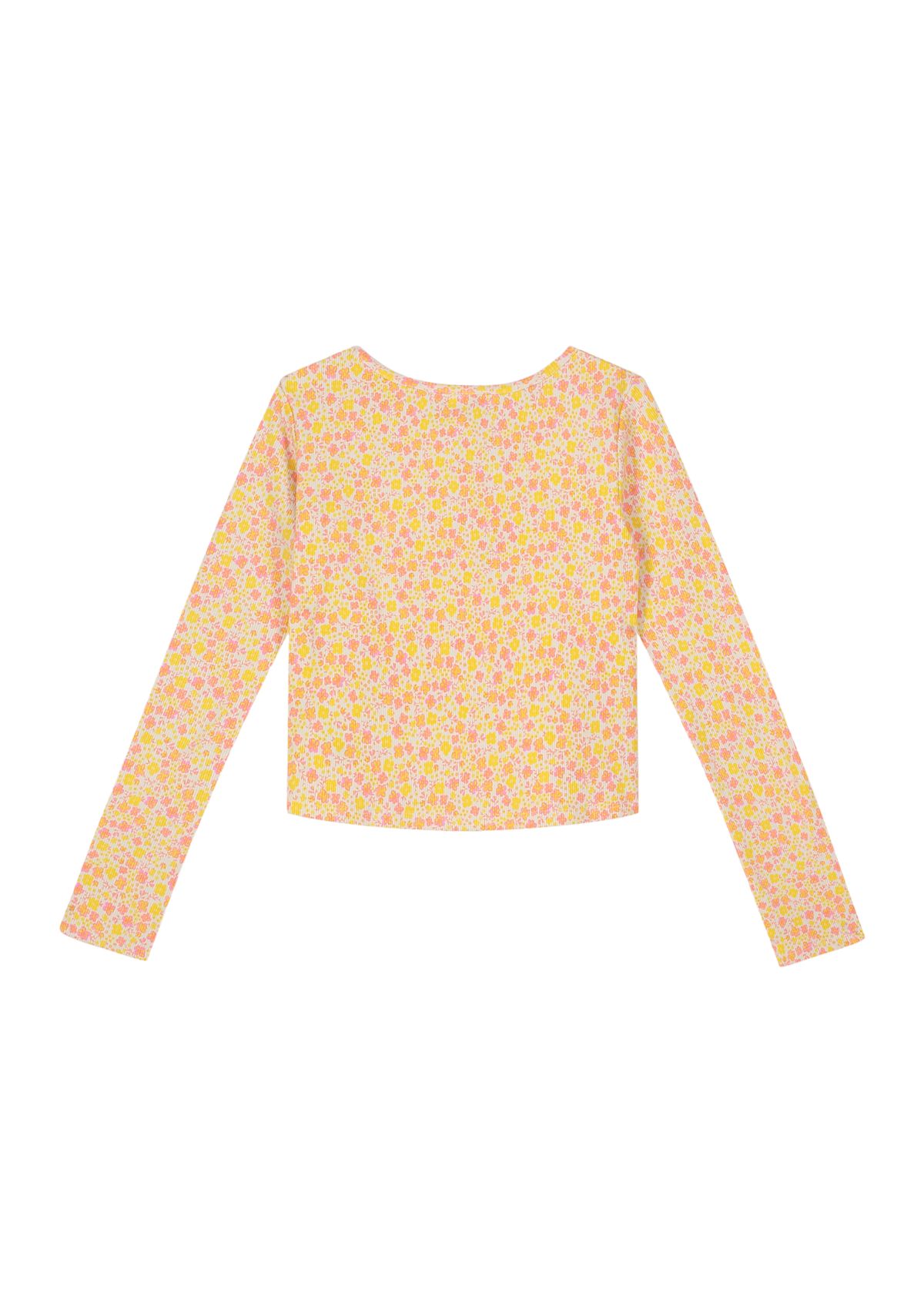 Girls 7-16 As it Was Printed Henley T-Shirt