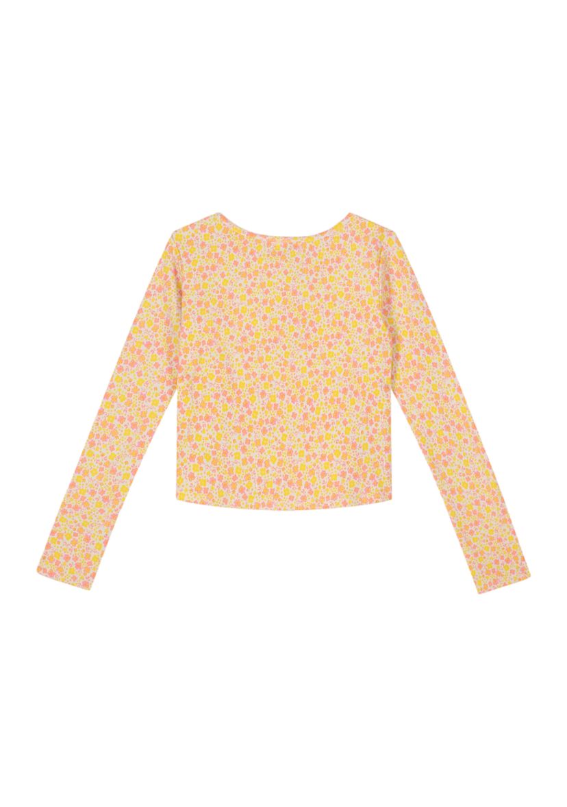 Girls 7-16 As it Was Printed Henley T-Shirt